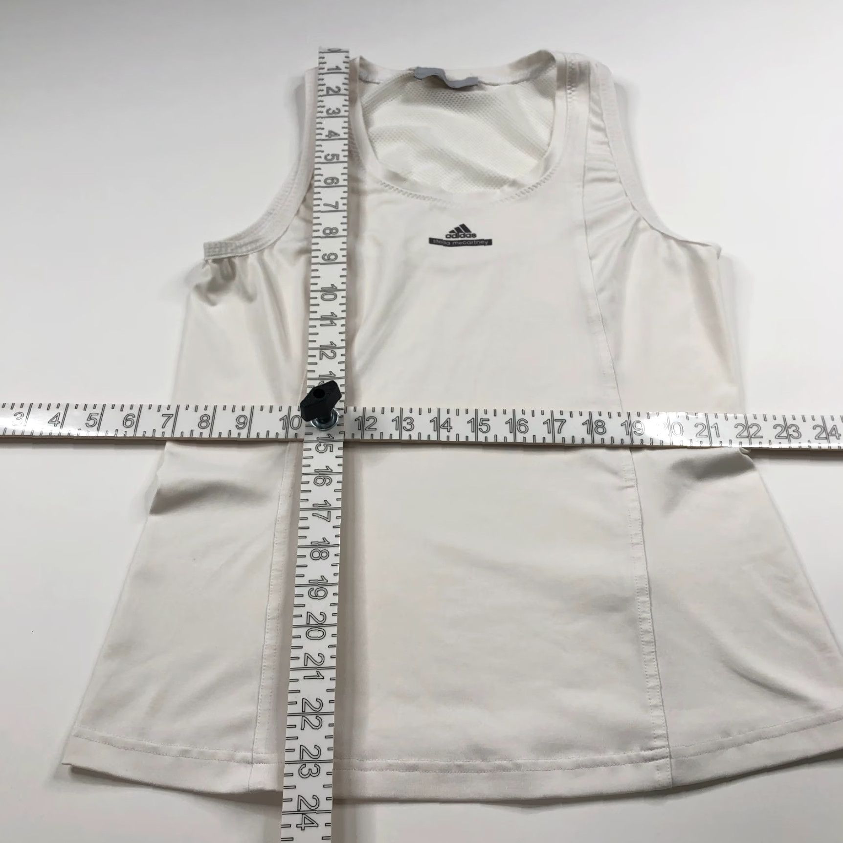 Adidas Adidas Stella McCartney Tank Top White Athletic Sleeveless Racerback Women M Size M / US 6-8 / IT 42-44 - 3 Thumbnail