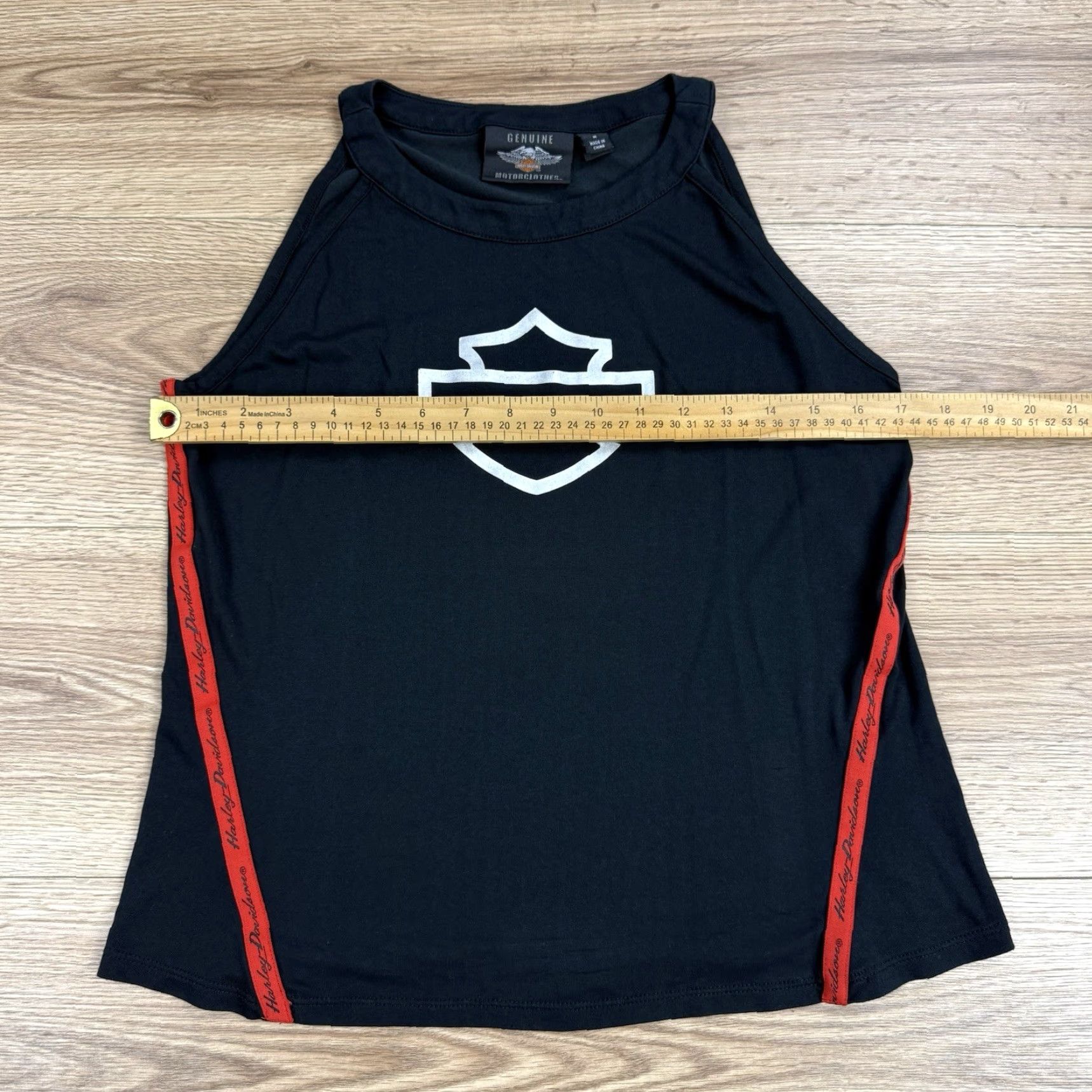 Harley Davidson VINTAGE Harley-Davidson Womens Tank Top M Black Bar Shield Logo Sleeveless Pullover Clothing Tank Womens M Black Bar Shield Logo Size M / US 6-8 / IT 42-44 - 5 Thumbnail