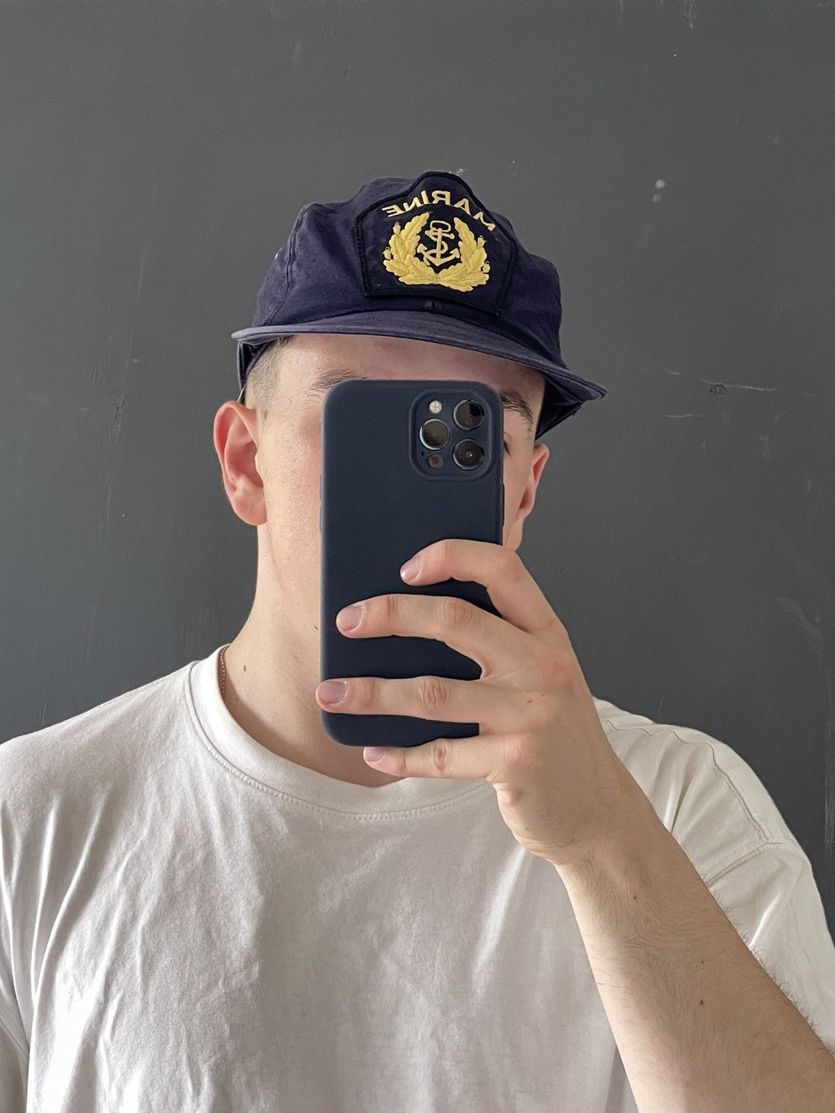 Vintage 80s/90s Vintage US Army Military Marine Embroidered Logo Cap Size ONE SIZE - 5 Thumbnail