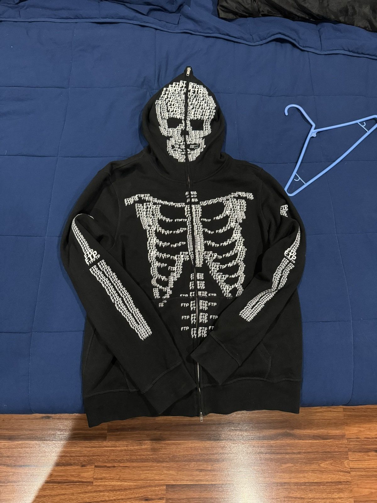 Fuck The Population FTP skull zip up Size US L / EU 52-54 / 3 - 2 Thumbnail