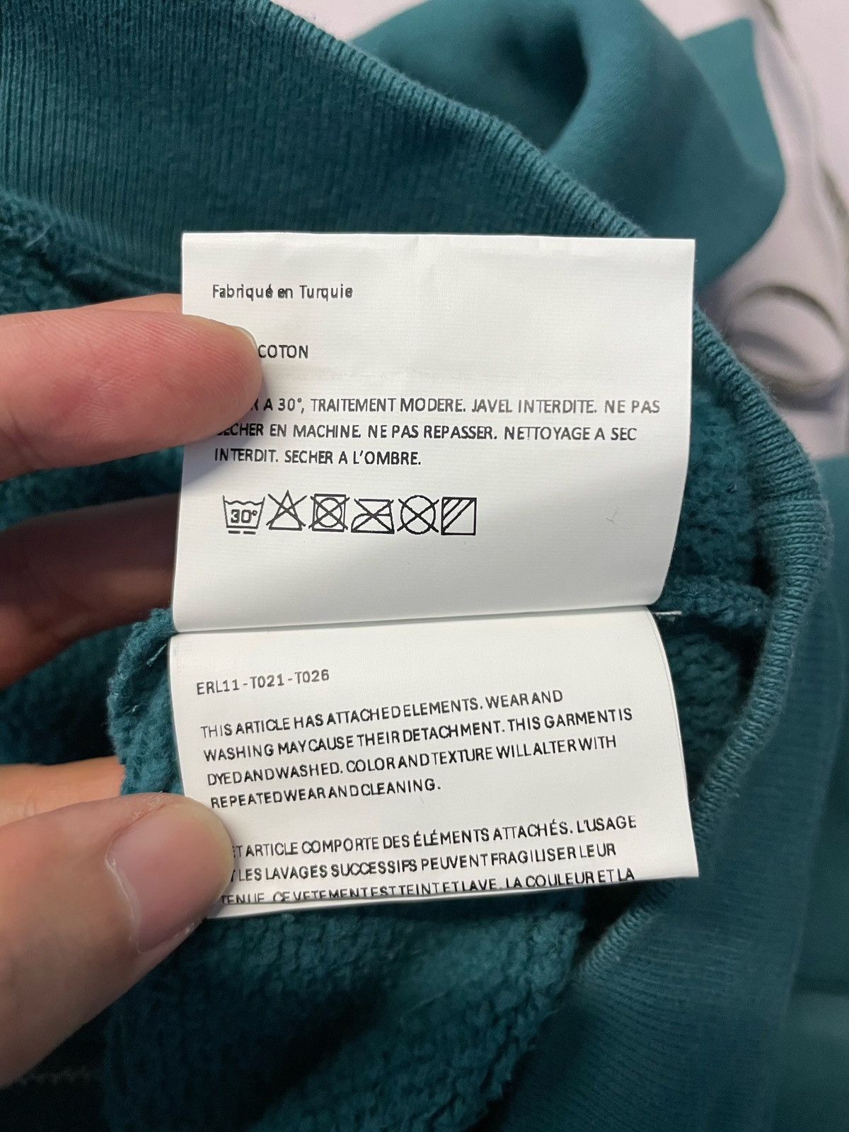 ERL ERL Letterman Hoodie Size US M / EU 48-50 / 2 - 14 Thumbnail