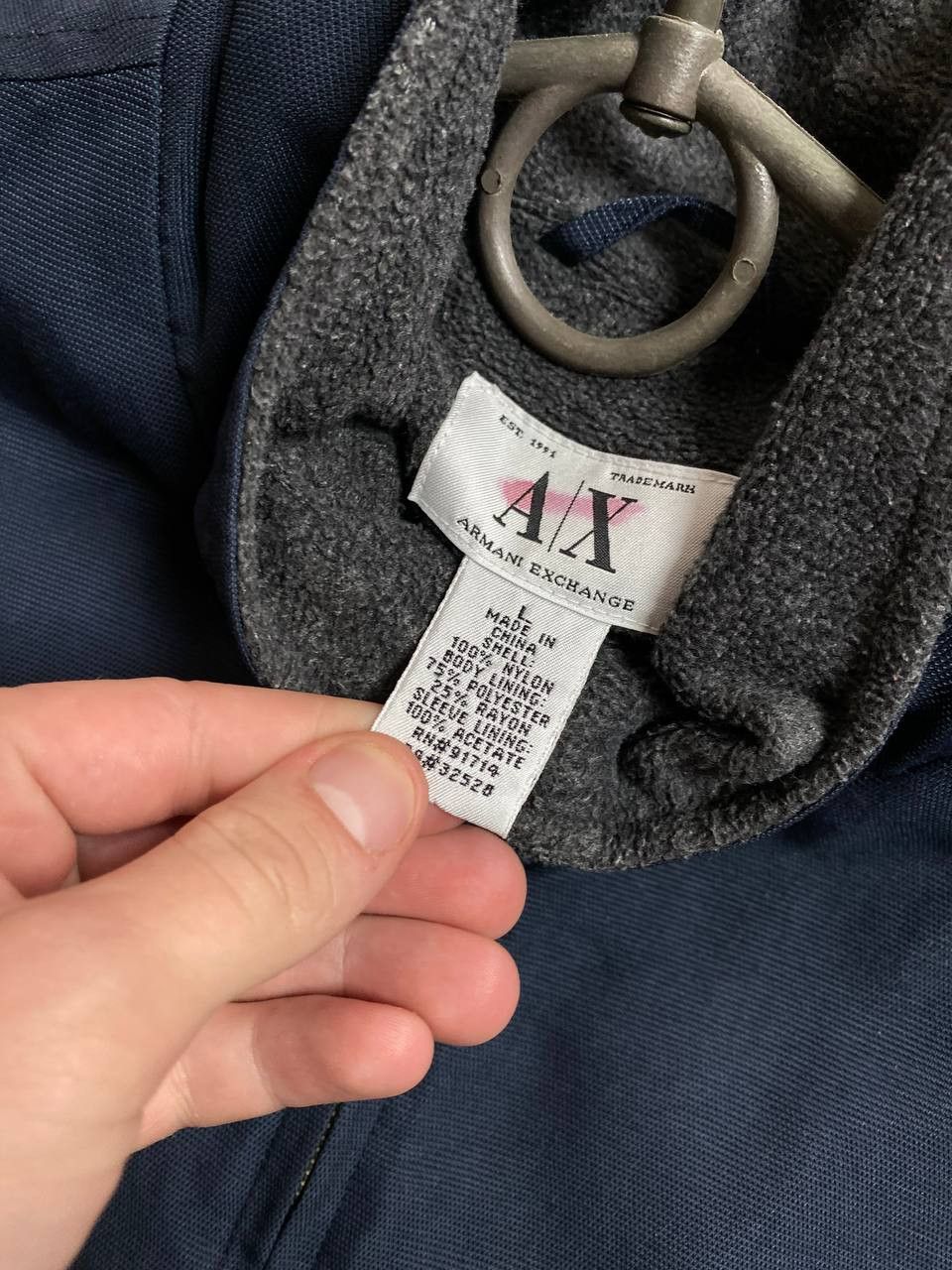 Armani Exchange Vintage Armani Exchange Puffer Jacket Size US L / EU 52-54 / 3 - 2 Thumbnail