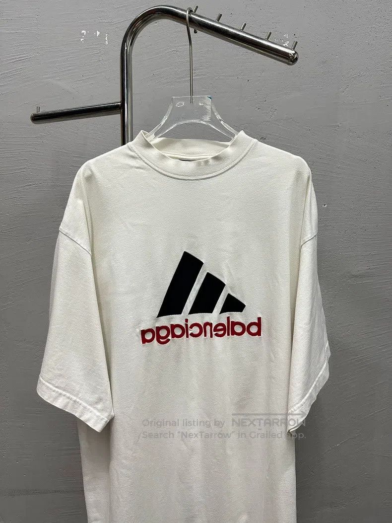 Balenciaga Balenciaga Short Sleeve Size US M / EU 48-50 / 2 - 2 Thumbnail