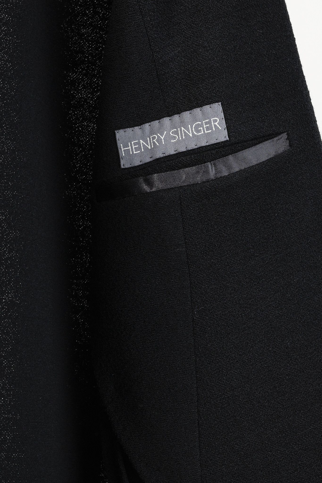 Boglioli Boglioli Black Virgin Wool Knit K-Jacket Blazer Size 38R - 10 Thumbnail