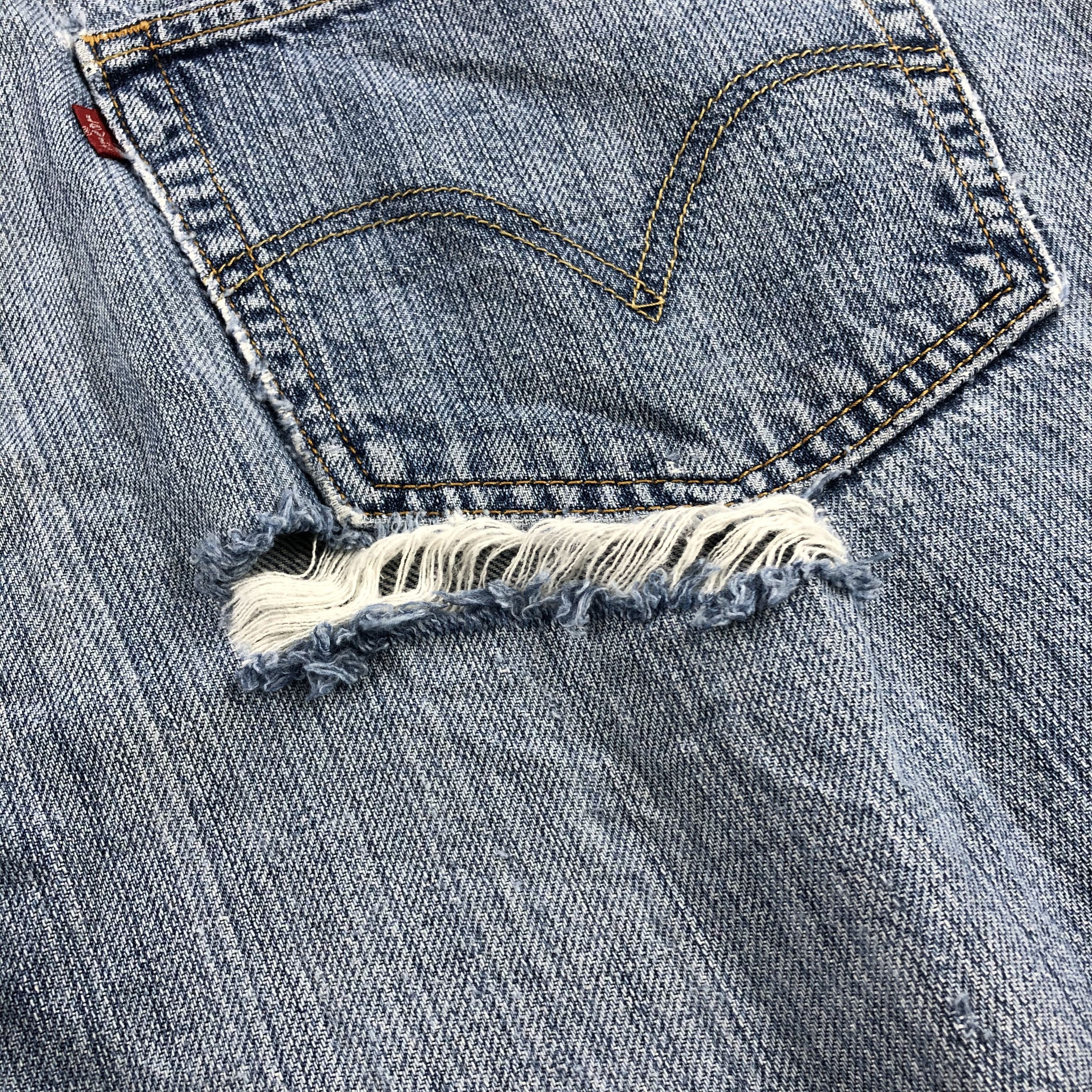 Levi's Vintage Blue Wash Levis 550 Jeans-J2067 Size US 43 - 9 Thumbnail
