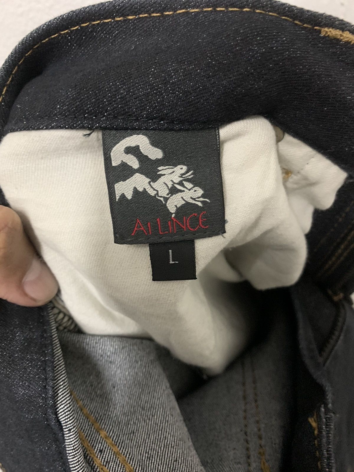 Japanese Brand Ai Lince Jeans Flora Size 30" / US 8 / IT 44 - 8 Thumbnail