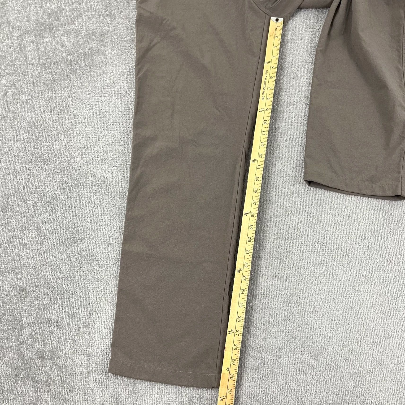 Patagonia Patagonia Pants Women Size 12 32x31 Brown Hiking Outdoor Belted Pockets Nylon Womens Size 34" / US 12 / IT 48 - 5 Thumbnail