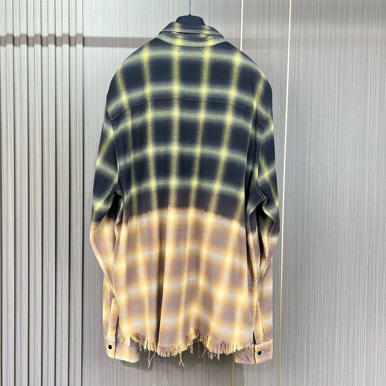 Amiri Amiri Flannel gradient plaid shirt 2501-Nextarrow Size US XL / EU 56 / 4 - 2 Thumbnail