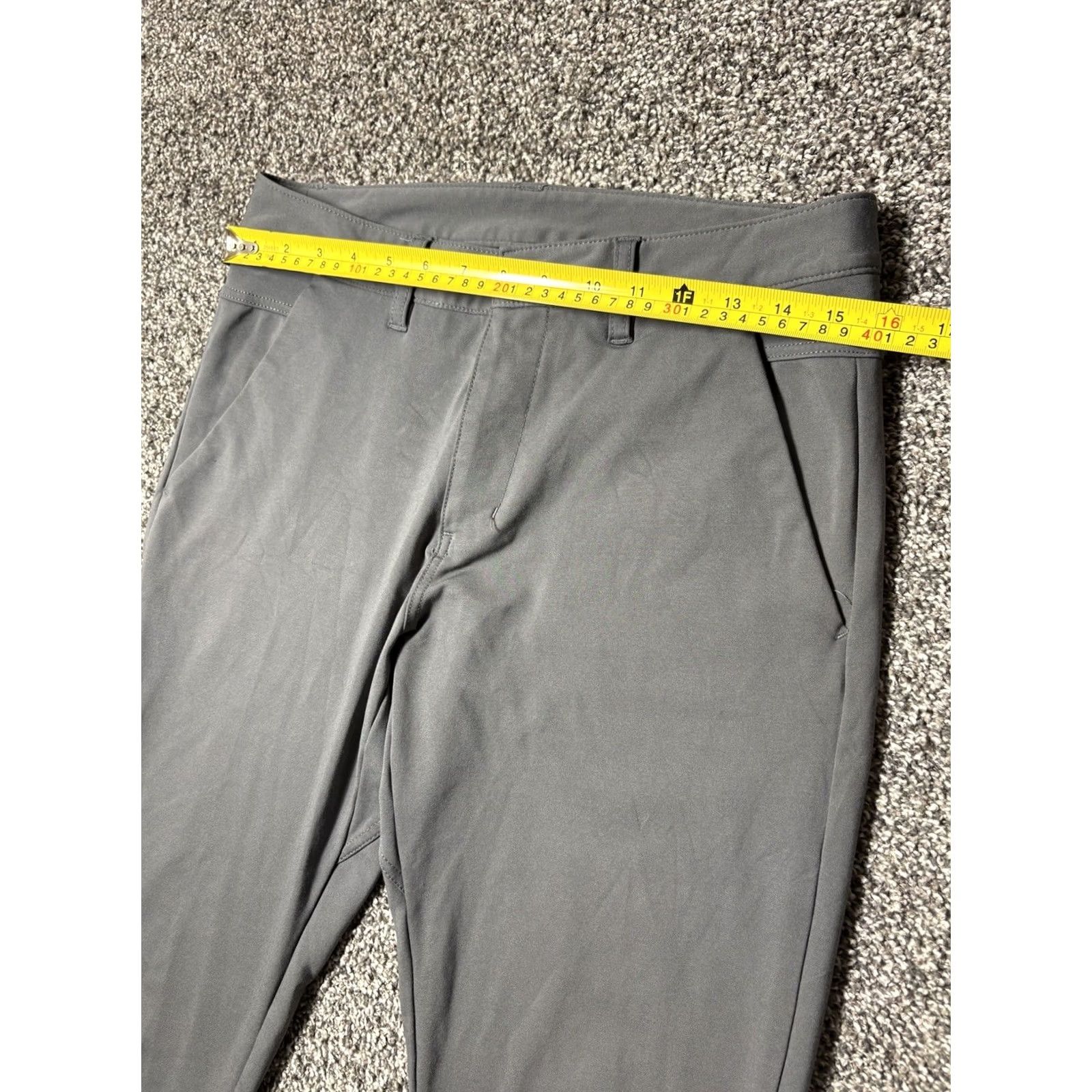 Vintage BYLT Everyday Pant 2.0 Mens Small Gray Performance Stretch Chino (Regular, Inseam 29) Size US 29 - 5 Thumbnail