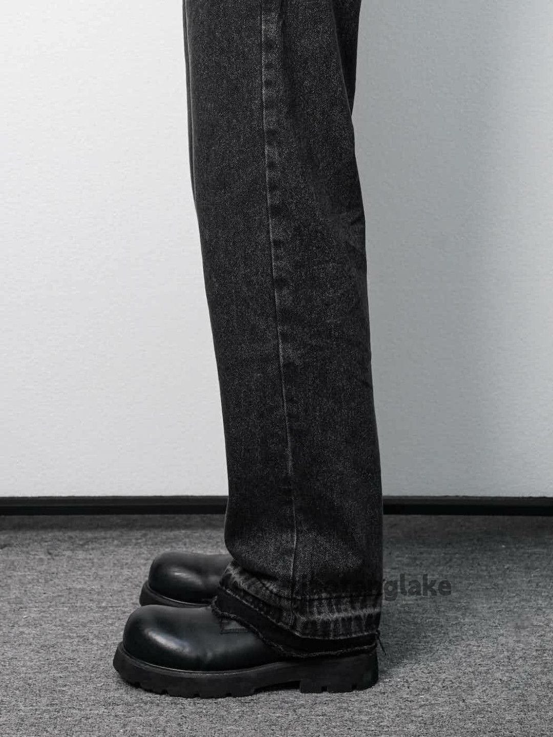 Jean × Vintage washed faded y2k cleanfit yuppie punk jeans Size US 34 / EU 50 - 2 Thumbnail