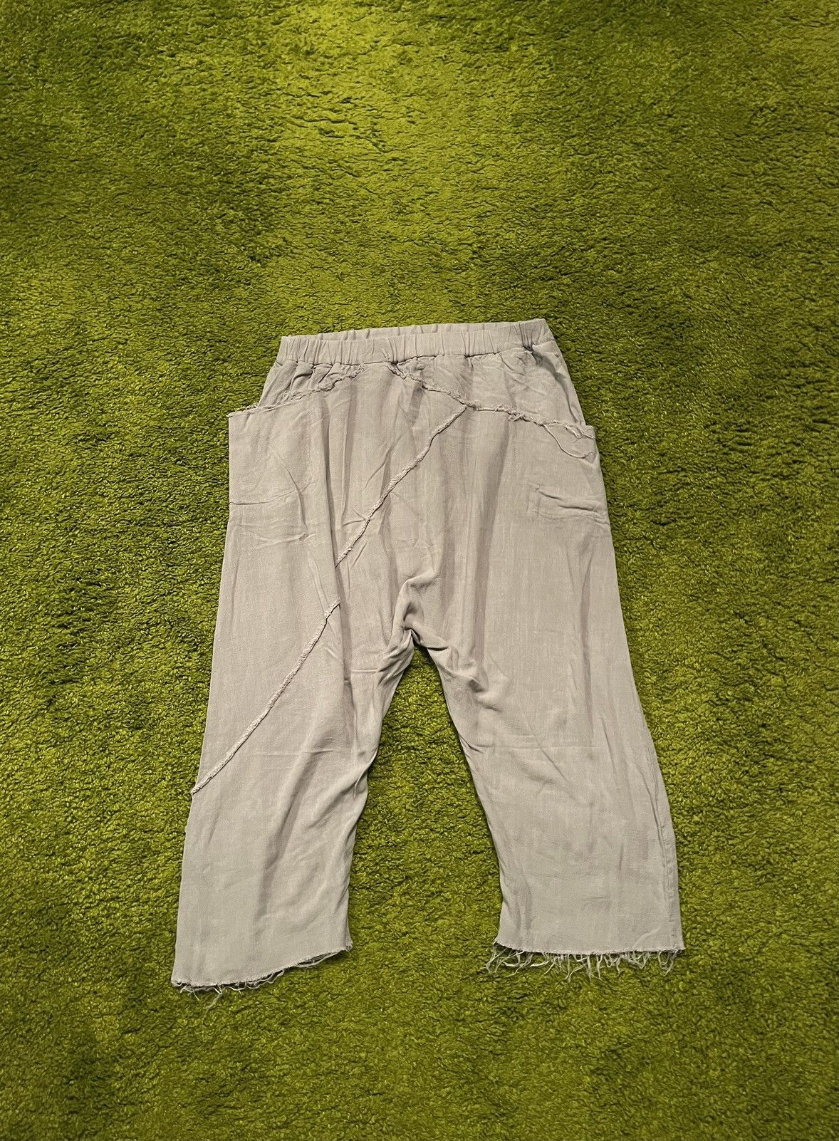 Hysteric Glamour × If Six Was Nine Eigensinnig Wien Sloterdijk avant garde linen harem pants Size US 32 / EU 48 - 6 Thumbnail