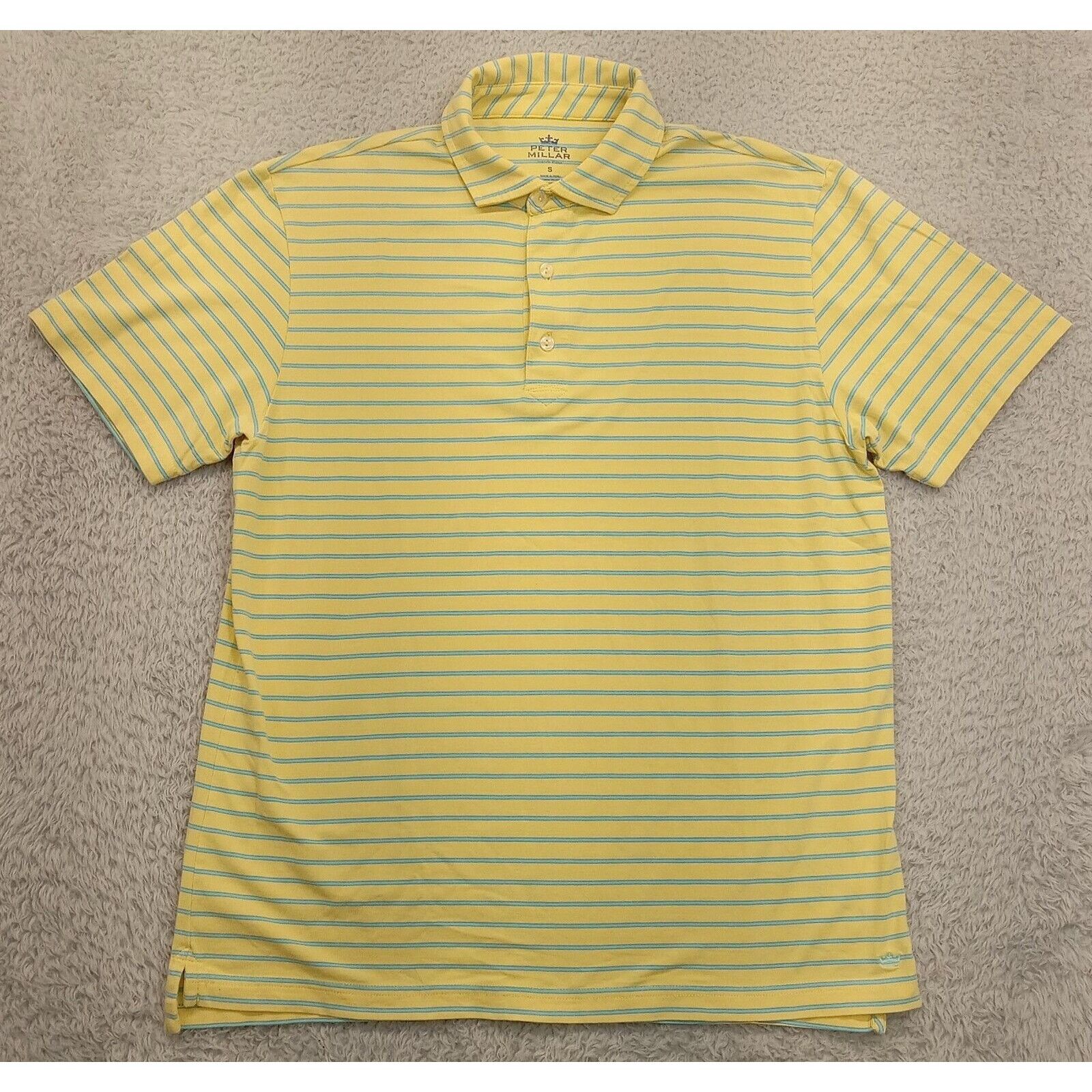 Peter Millar Peter Millar Polo Shirt S Men's Crown Sportswear 3 Button ...