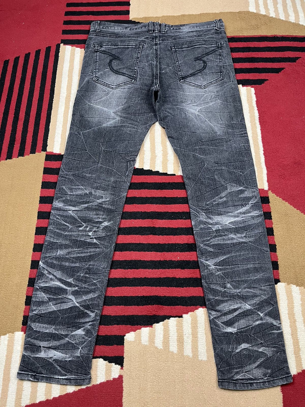 semanticdesign Semantic Design Faded Jeans Size US 33 - 7 Thumbnail