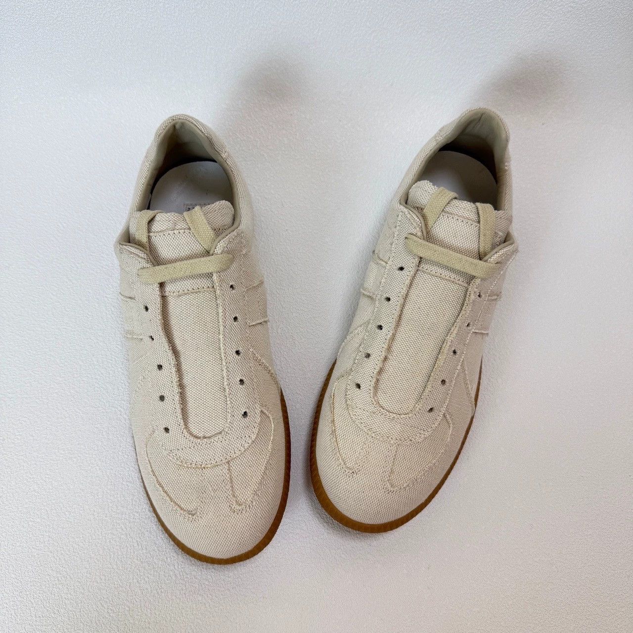 Maison Margiela Maison Margiela Replica Low-Top German Training Sneakers Size US 6.5 / IT 36.5 - 4 Thumbnail