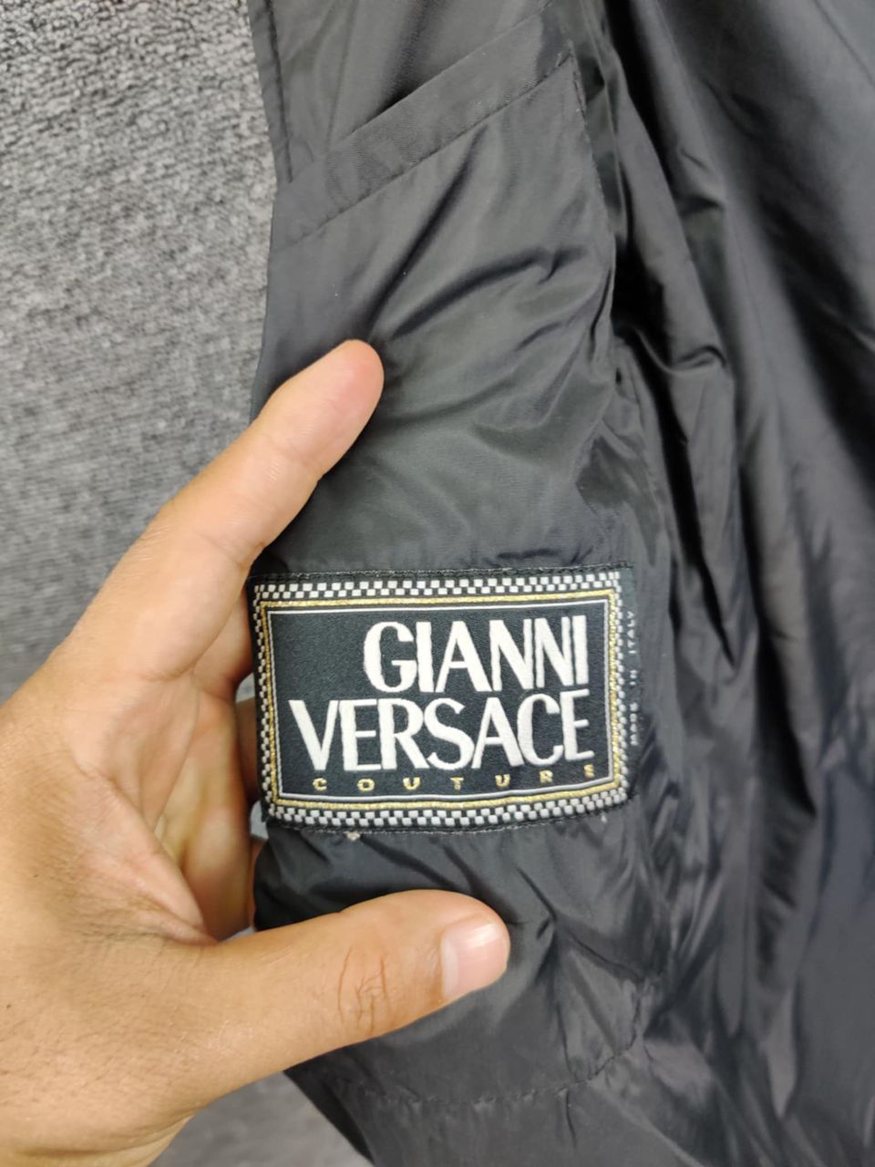 Versace Vintage Gianni Versace Nylon Trench Coat Jacket Size US L / EU 52-54 / 3 - 14 Thumbnail