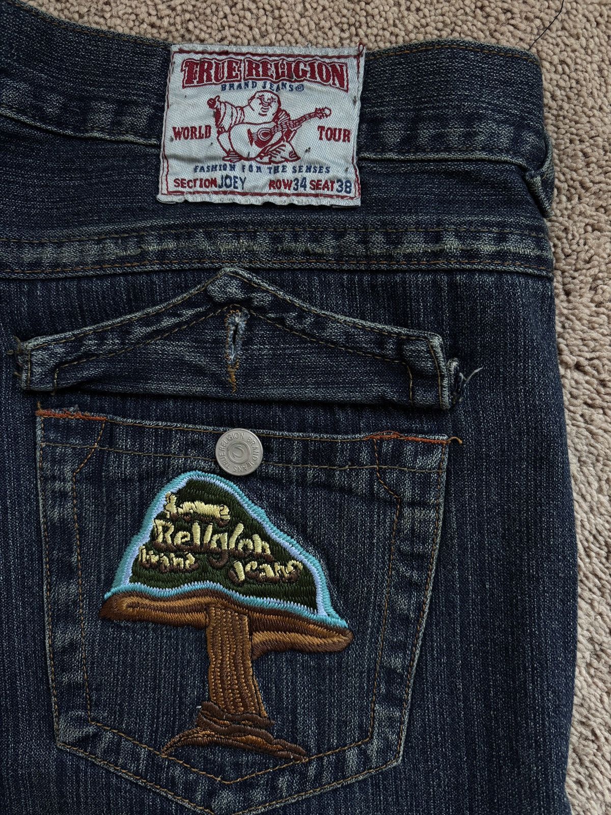 True Religion True Religion Jeans — "Joey World Tour" Size US 38 / EU 54 - 3 Thumbnail