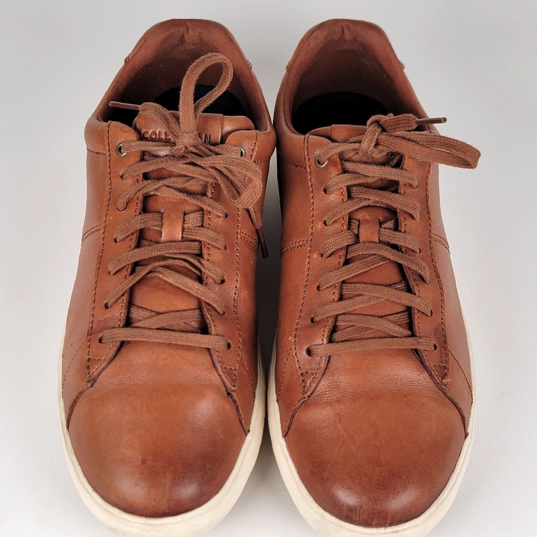 Cole Haan Cole Haan Reagan Grand Sneaker British Tan Leather C32500 Size 9M Mens Size US 9 / EU 42 - 2 Thumbnail