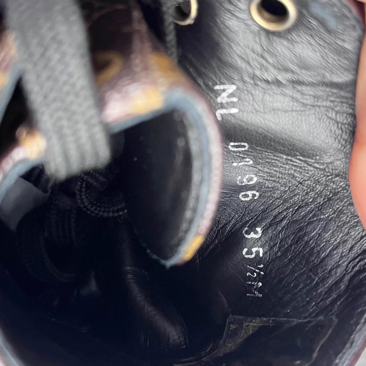 Louis Vuitton LV Monogram Lock Strap Ankle Boots 35.5 Size US 4.5 / IT 34.5 - 6 Thumbnail