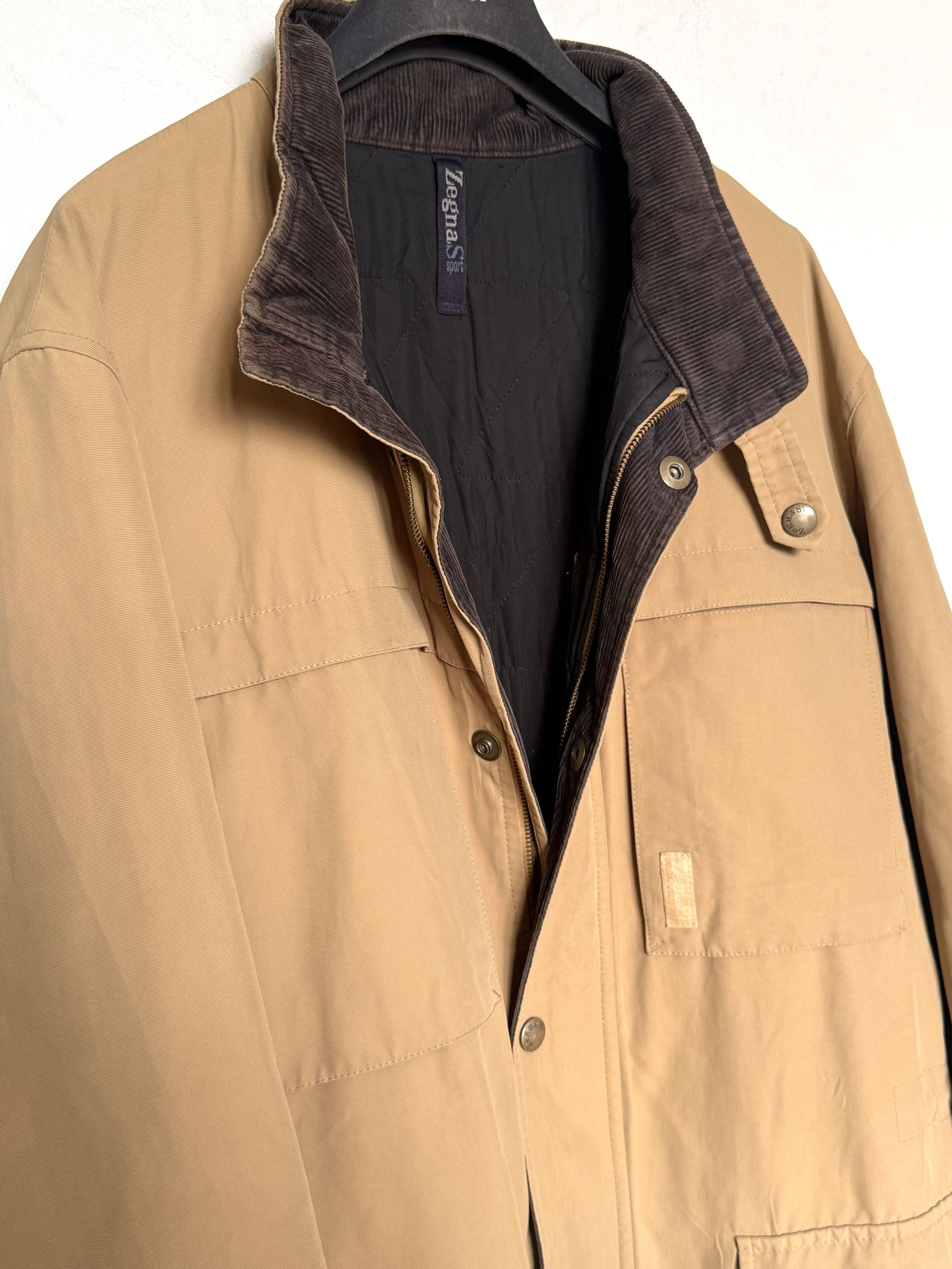 Z Zegna Z Zegna down jacket patch logo beige size L Size US L / EU 52-54 / 3 - 5 Thumbnail