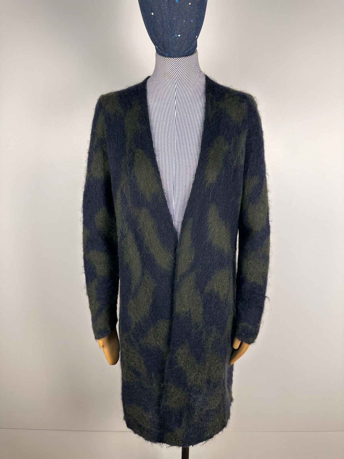 Cos COS Mohair Wool Blend Animal Print Long Cardigan Size XS Size XS / US 0-2 / IT 36-38 - 1 Thumbnail