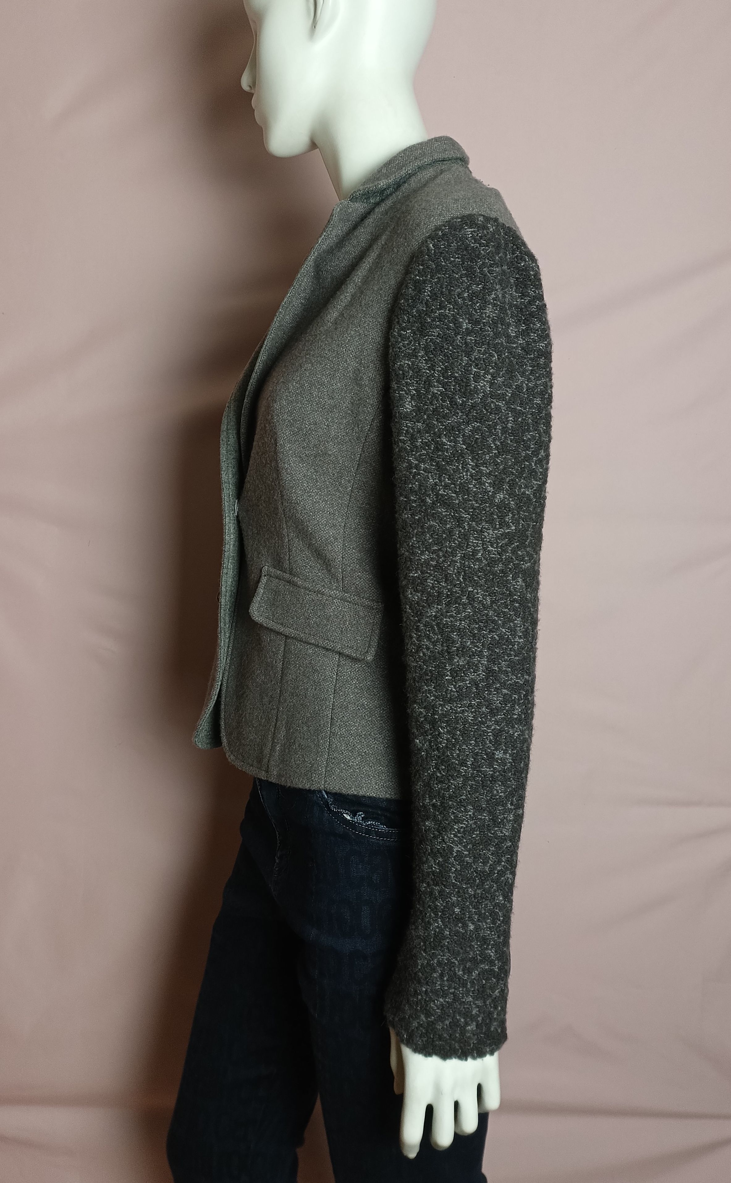 Fabiana Filippi Fabiana Filippi Wool Cashmere Silk Blazer Jacket IT42/S Size S / US 4 / IT 40 - 2 Thumbnail