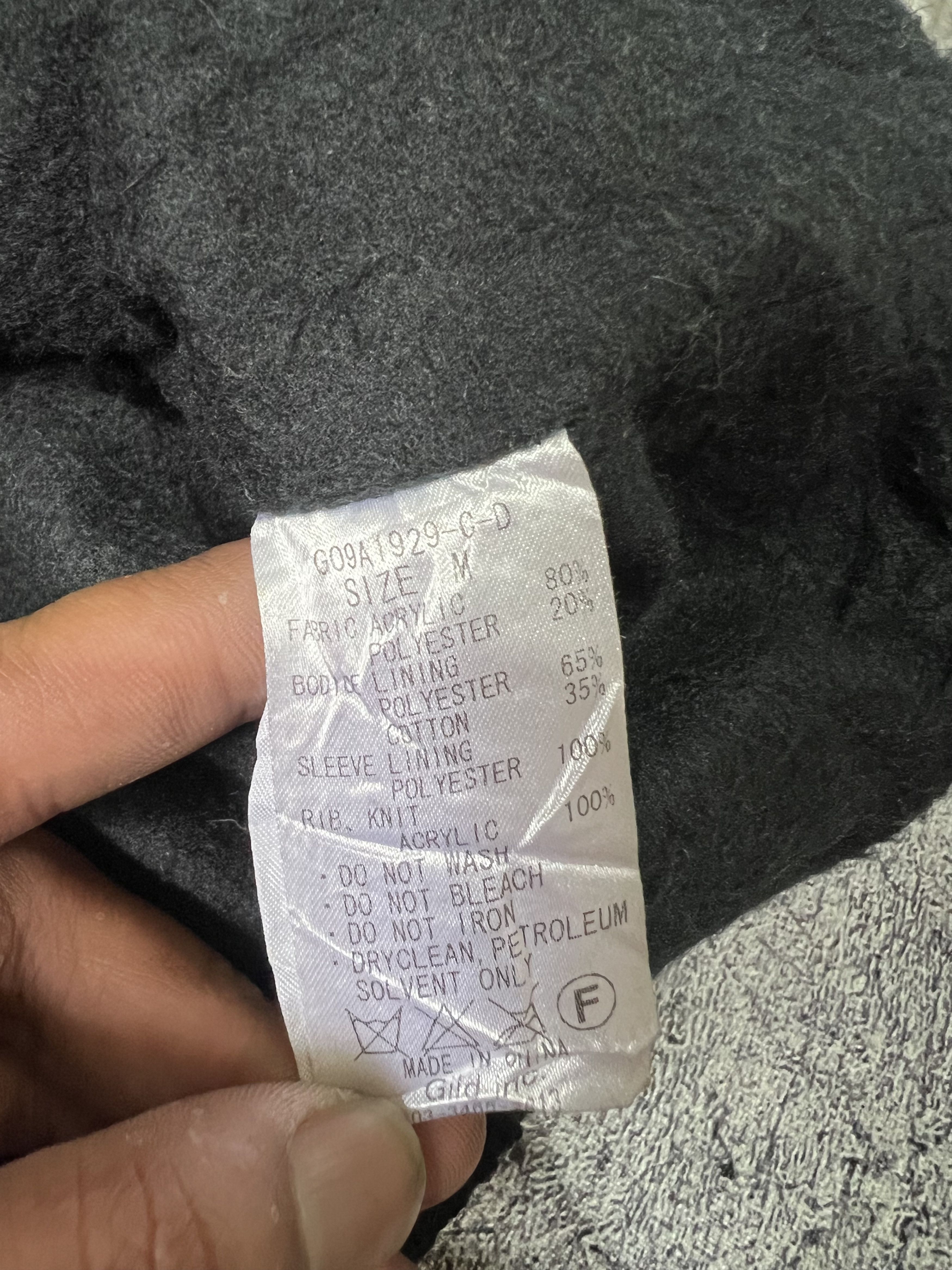Japanese Brand 2000s Archival Japan Maison Fur Fuzzy y2k Lgb Ifsixwasnine Size US S / EU 44-46 / 1 - 6 Thumbnail