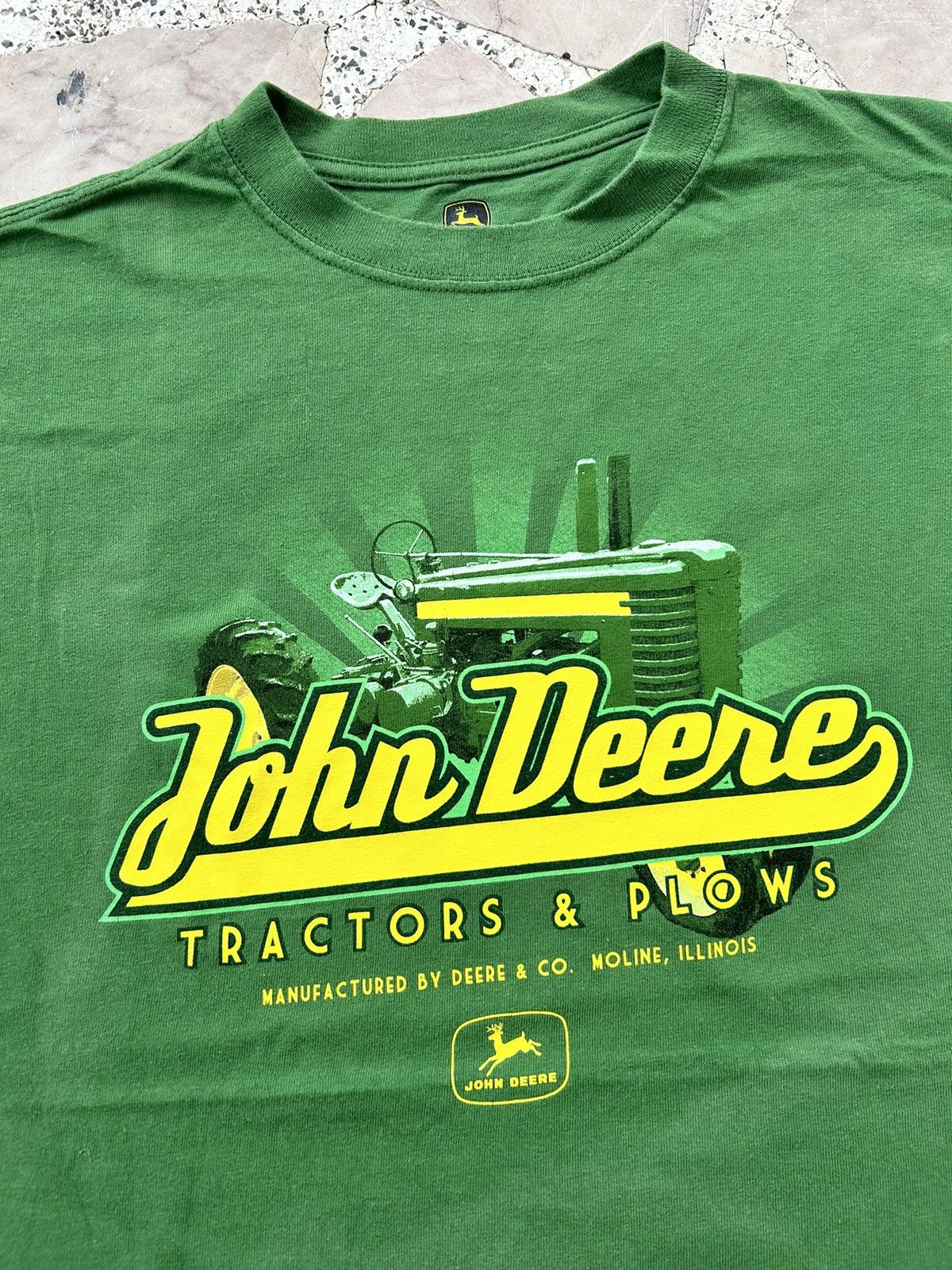 John Deere John Deere Fronthit Green Tee Size US M / EU 48-50 / 2 - 2 Thumbnail