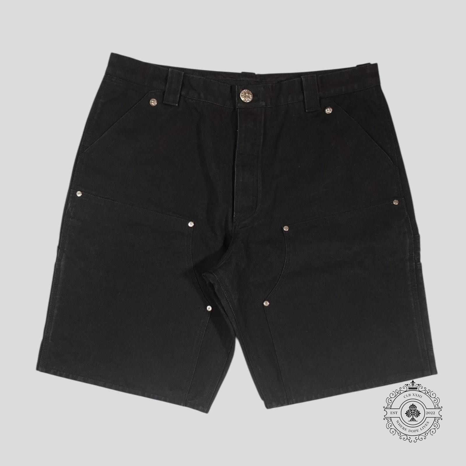 Chrome Hearts Chrome Hearts Cross Patch Carpenter Shorts in Black - 38 Size US 38 / EU 54 - 1 Thumbnail