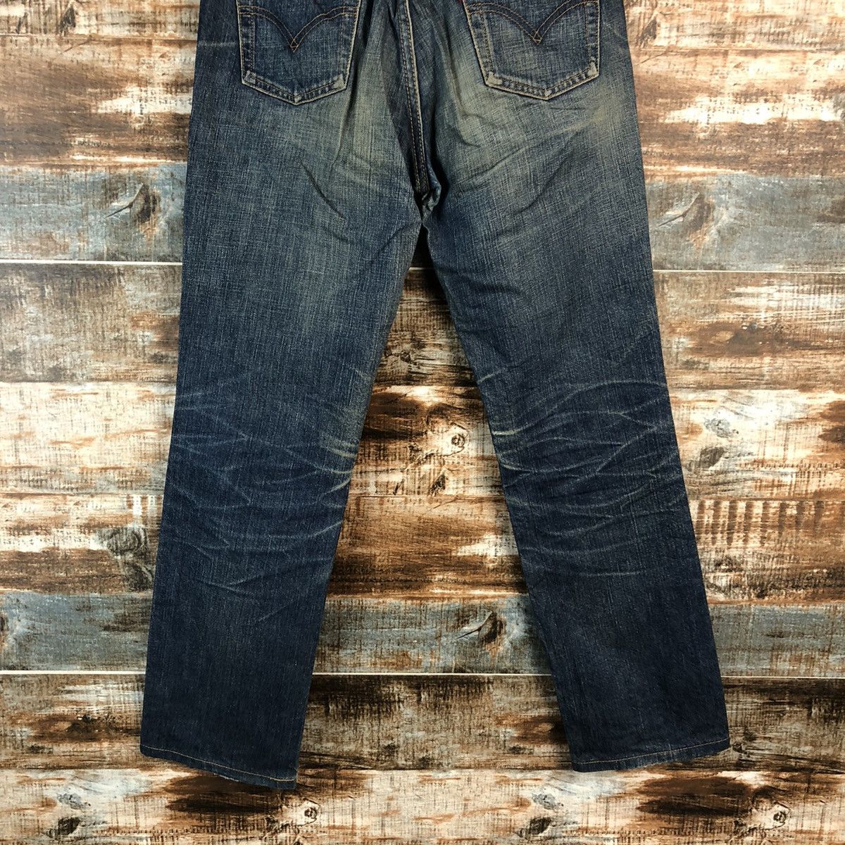 Levi's 501 Levis faded vintage Denim Pants #A2156 Size US 27 - 15 Thumbnail