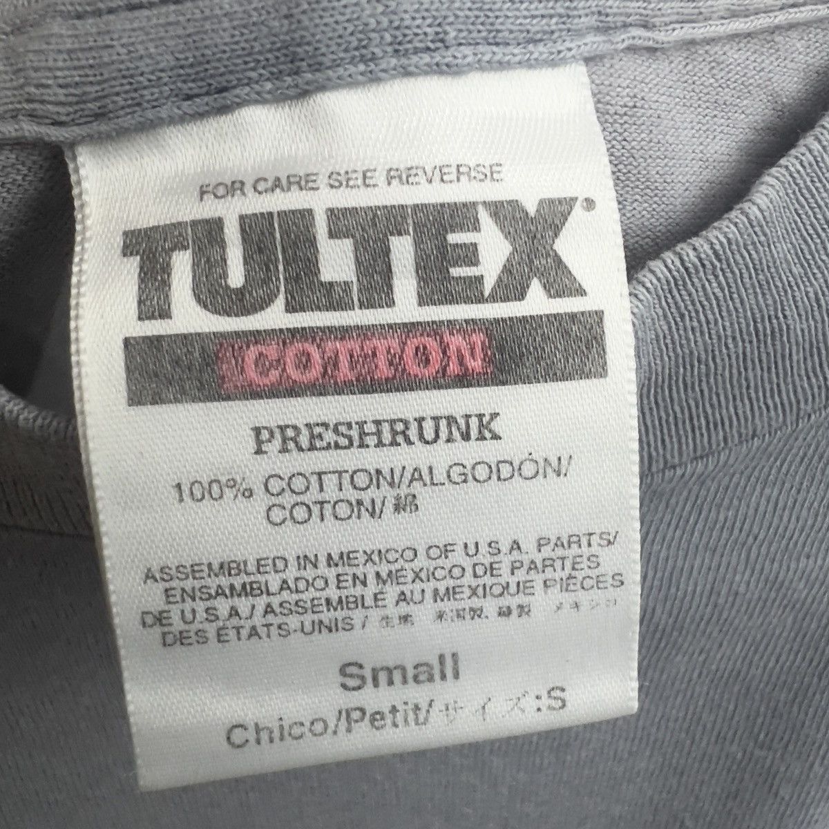 Tultex × Vintage Vintage Tshirt x Tultex Tag Size US S / EU 44-46 / 1 - 10 Thumbnail