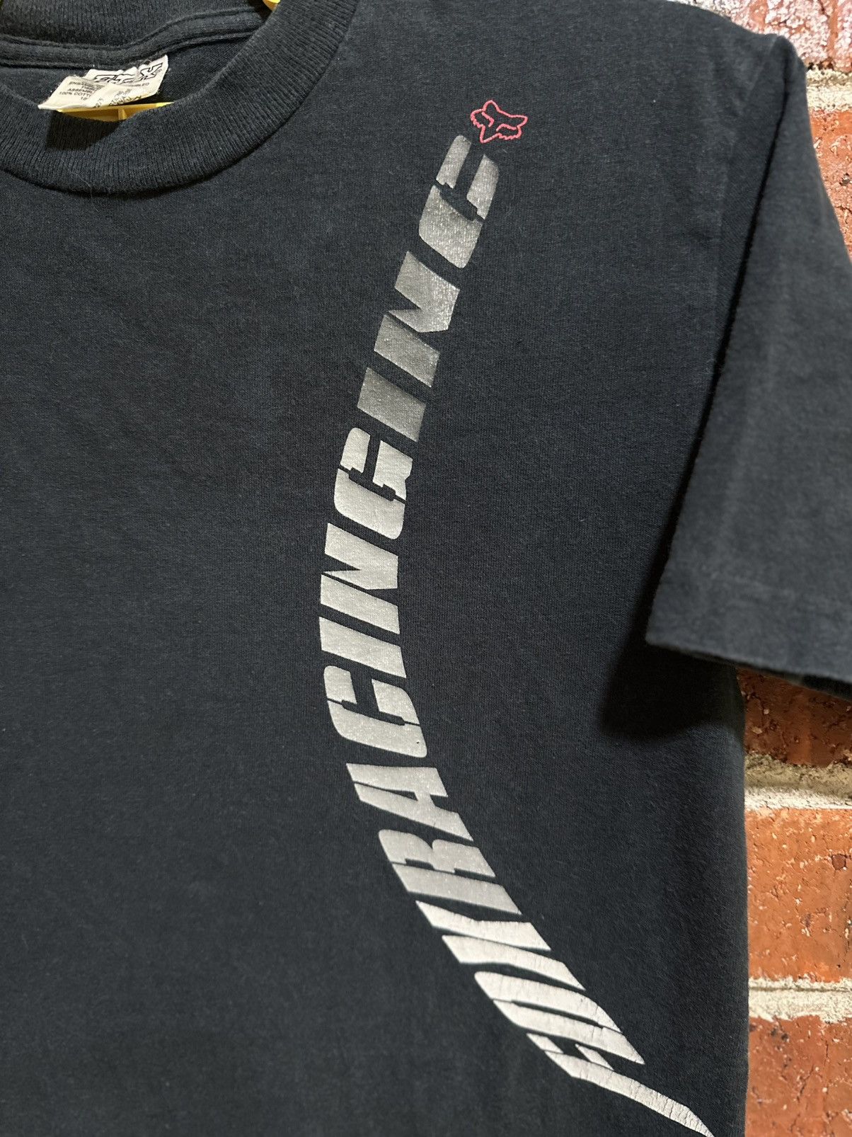 Fox Racing × Vintage Vintage Fox Racing Inc Faded Tee Size US S / EU 44-46 / 1 - 3 Thumbnail