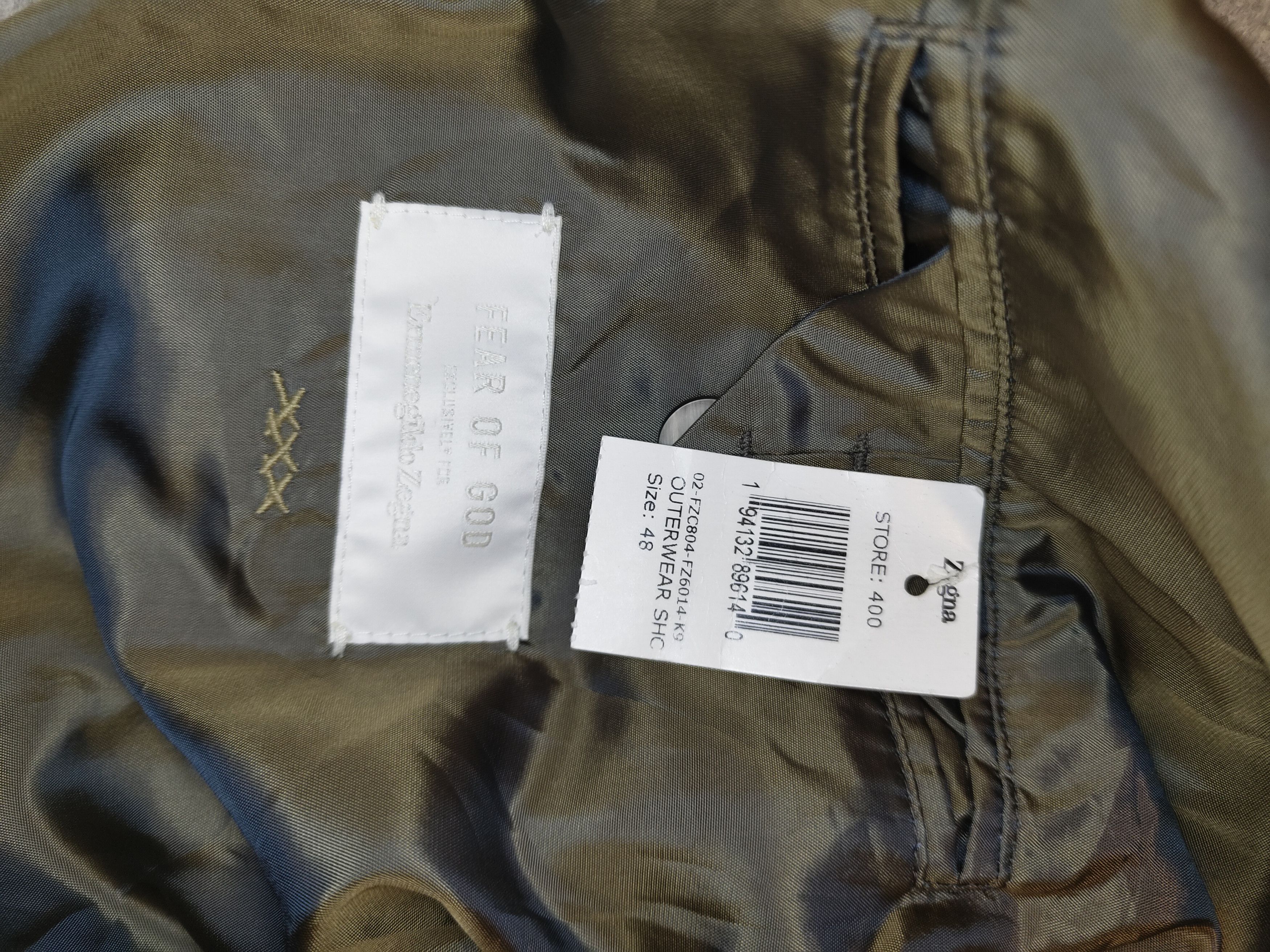 Ermenegildo Zegna × Fear of God *RARE* Fear of god x Zegna wool bomber jacket sz 48 Size US M / EU 48-50 / 2 - 15 Thumbnail