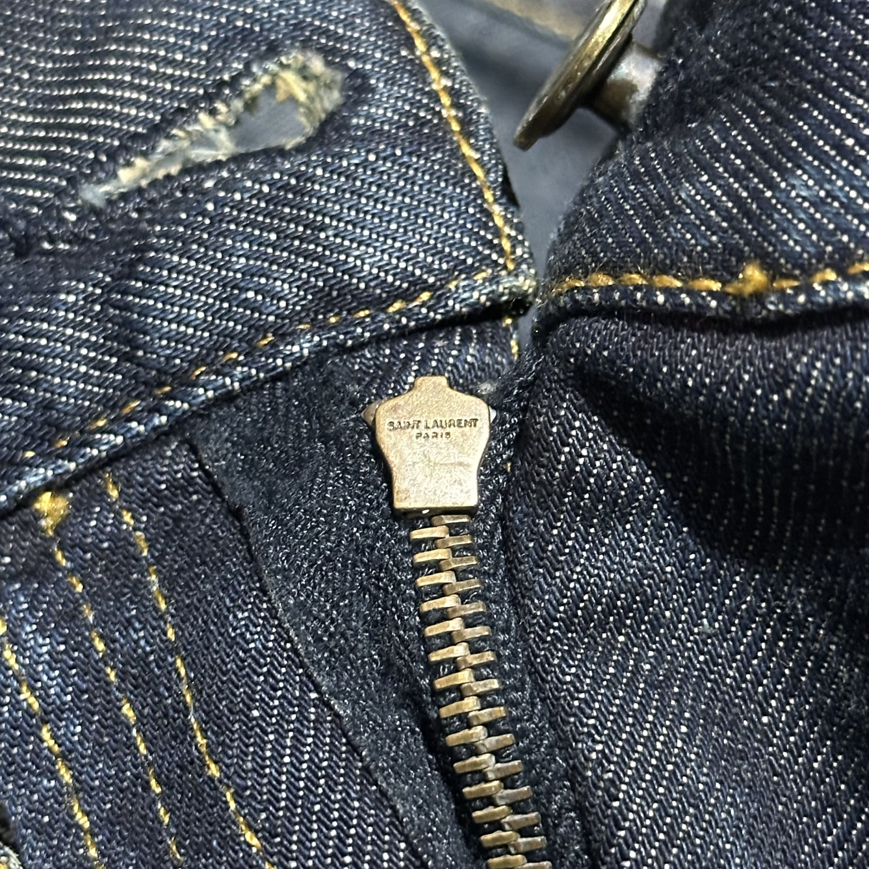 Saint Laurent Paris Saint Laurent Denim Pants Size US 28 / EU 44 - 9 Thumbnail