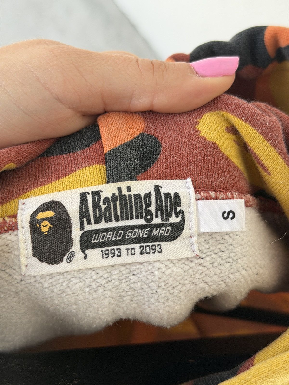 Bape Small bape camo Size US S / EU 44-46 / 1 - 8 Thumbnail