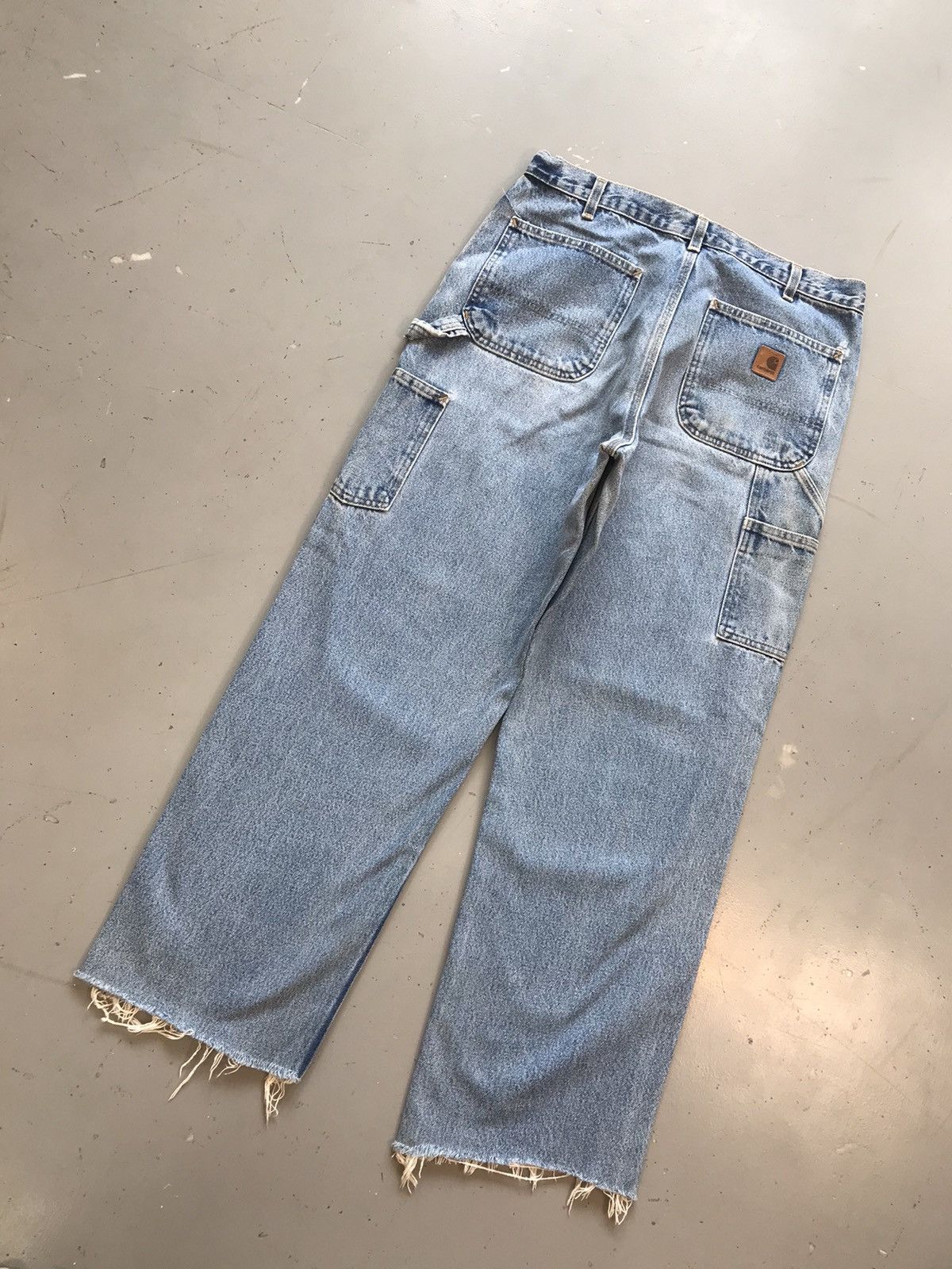 Carhartt × Vintage Vintage Carhartt B237 DST carpenter denim Size US 34 / EU 50 - 10 Thumbnail