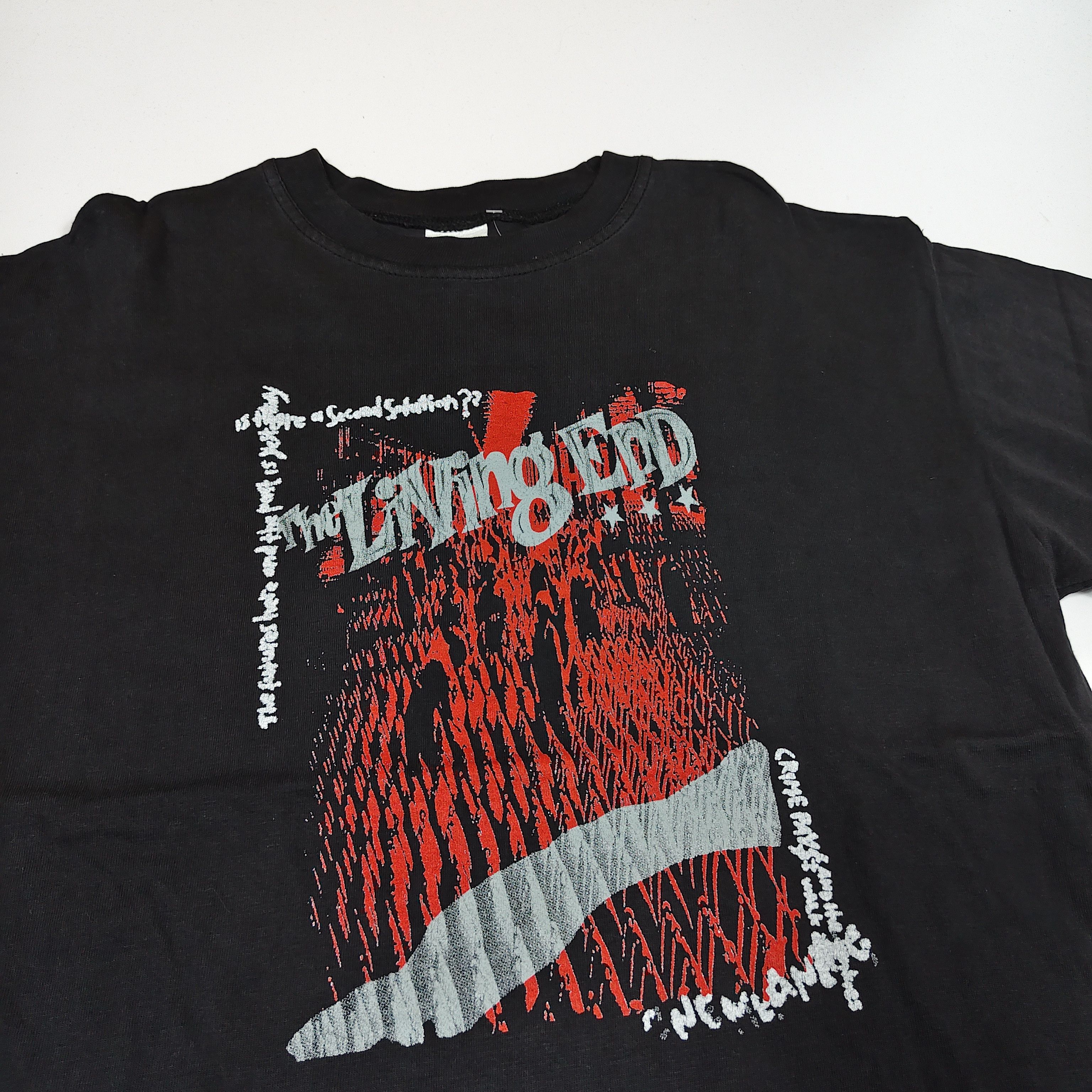 Band Tees 1998 The Living End Debut Album Punk Psychobilly Band #E Size US L / EU 52-54 / 3 - 3 Thumbnail