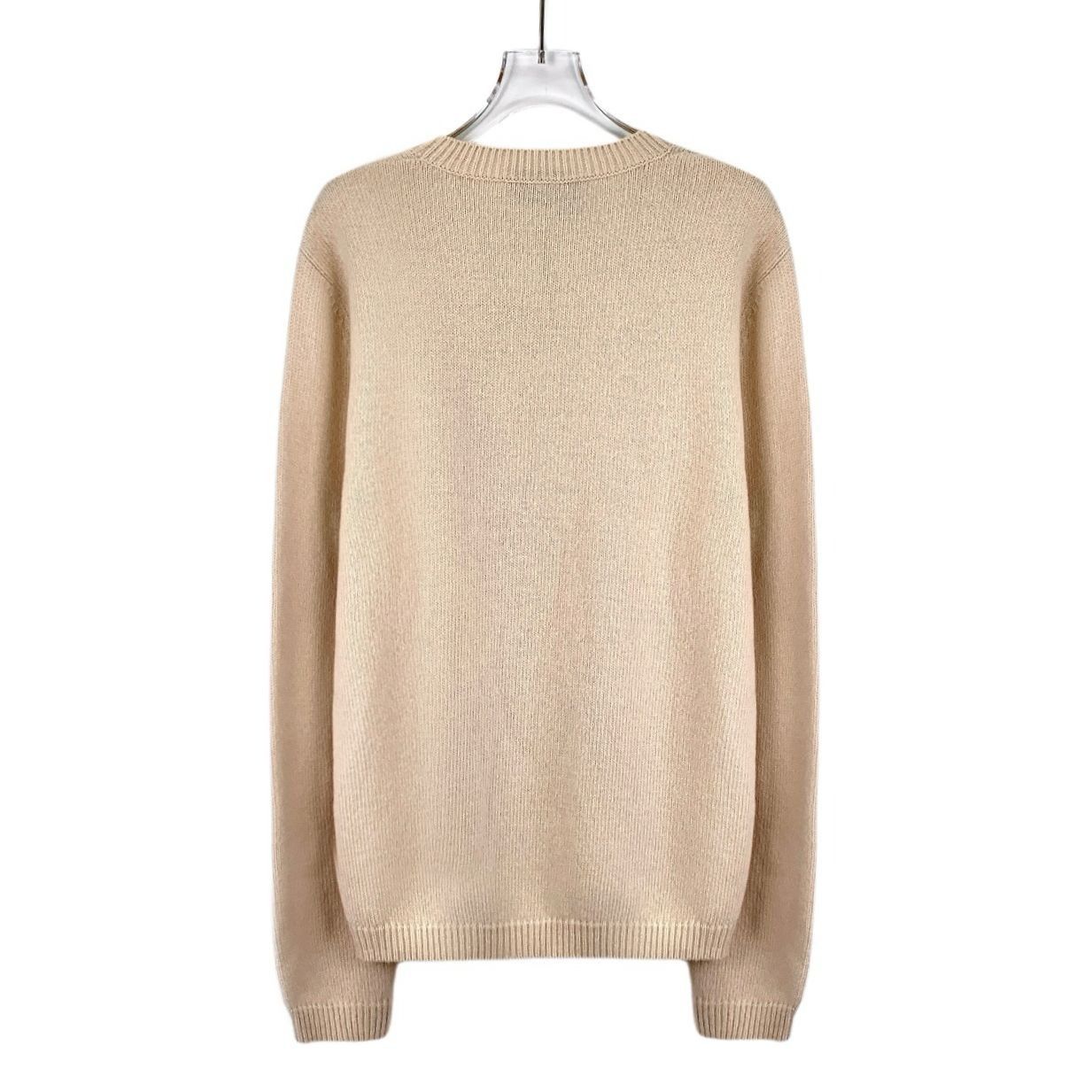 Gucci Gucci Beige Deer Inset Wool Knitted Sweater M Made In Italy Size M / US 6-8 / IT 42-44 - 8 Thumbnail