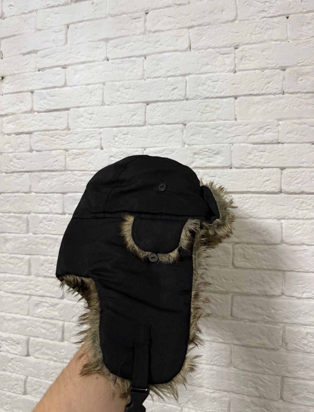 Other Y2K Vintage Avantgarde Ushanka Fur Trapper Mohair Hat OS Size ONE SIZE - 2 Thumbnail
