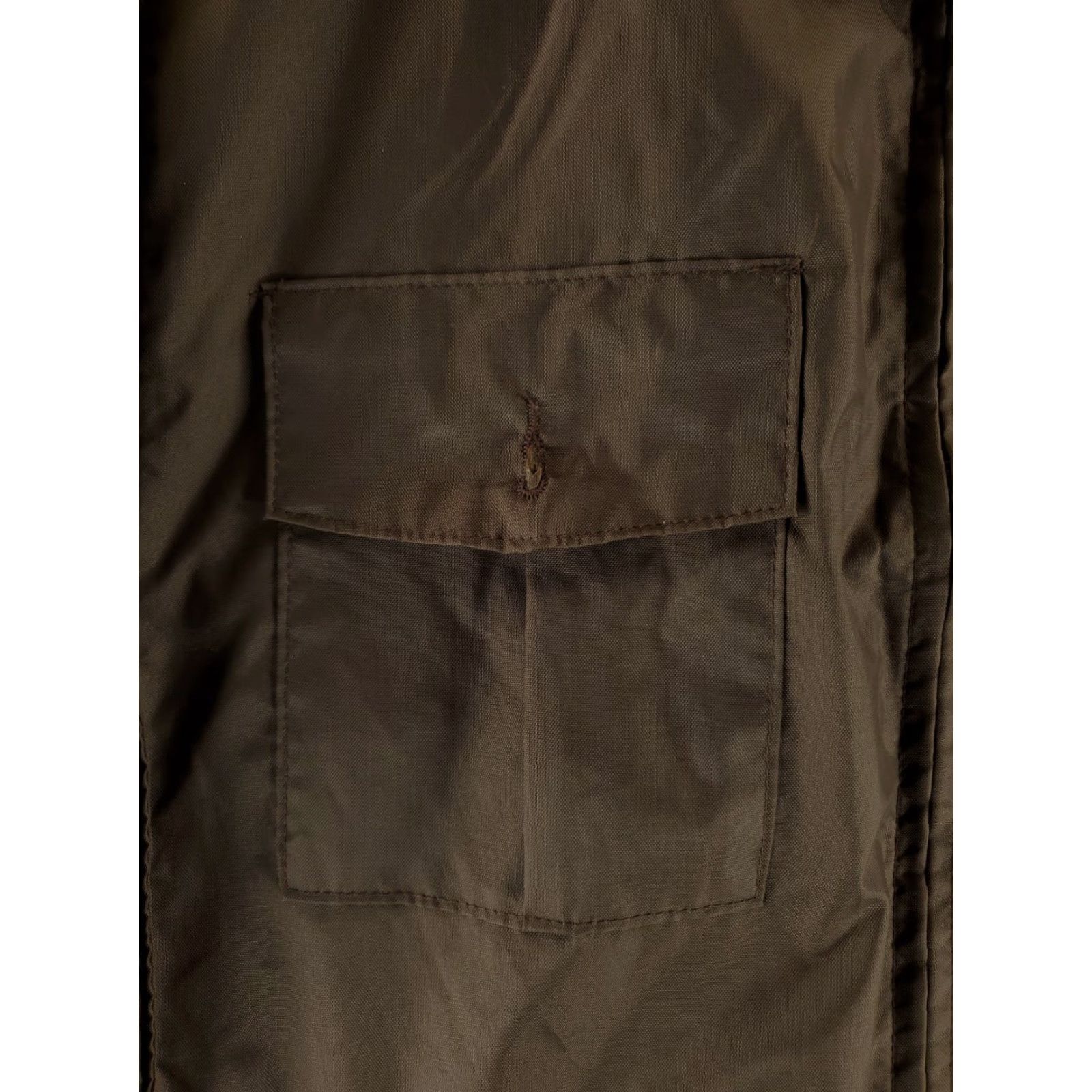 Vintage VINTAGE Horace Small Jacket 100% Nylon Full Zip Rain Brown Mens XXL Bomber Jacket Size US XXL / EU 58 / 5 - 4 Thumbnail