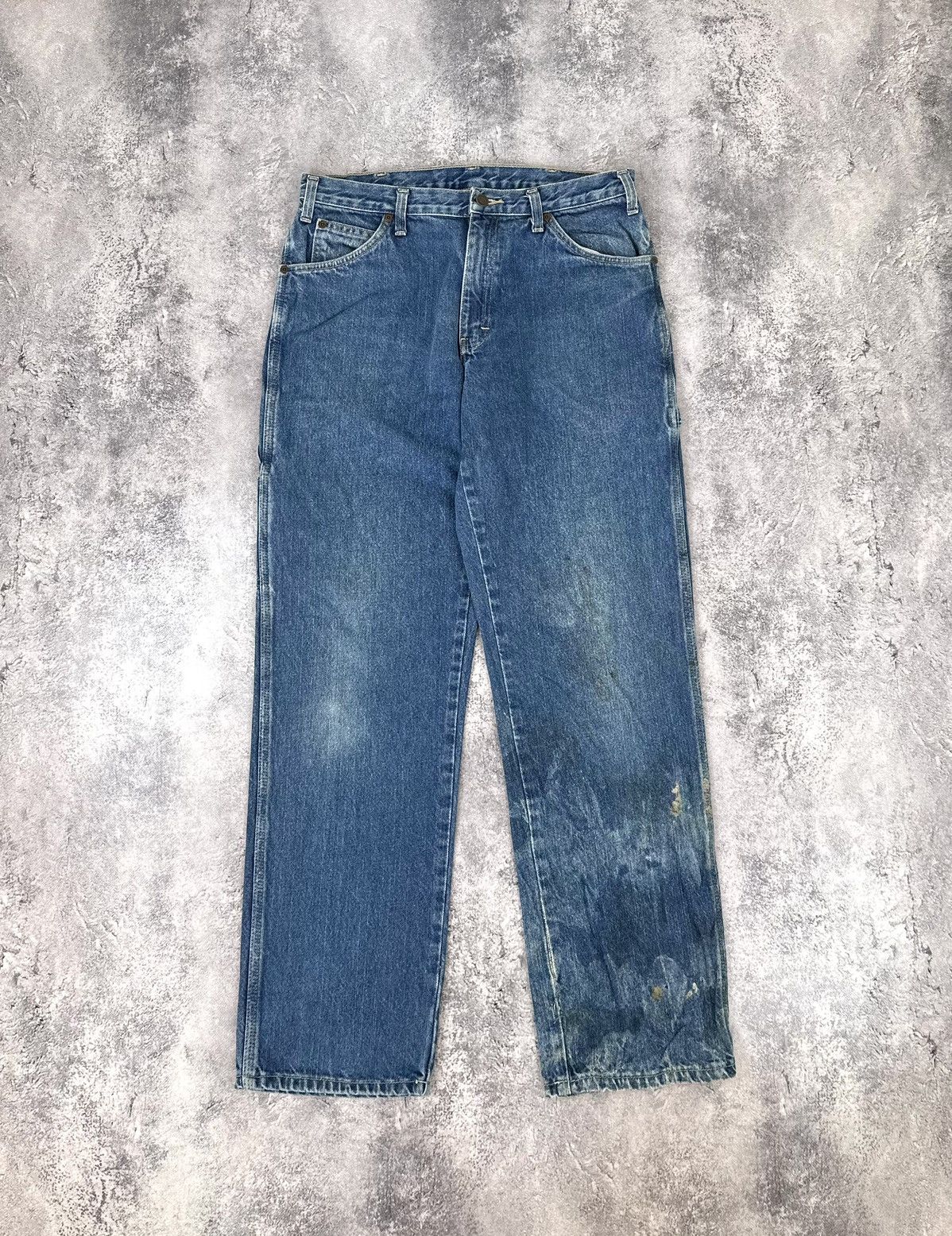 Dickies Vintage Dickies Carpenter USA Distressed Opium Work Pants Size US 34 / EU 50 - 2 Thumbnail