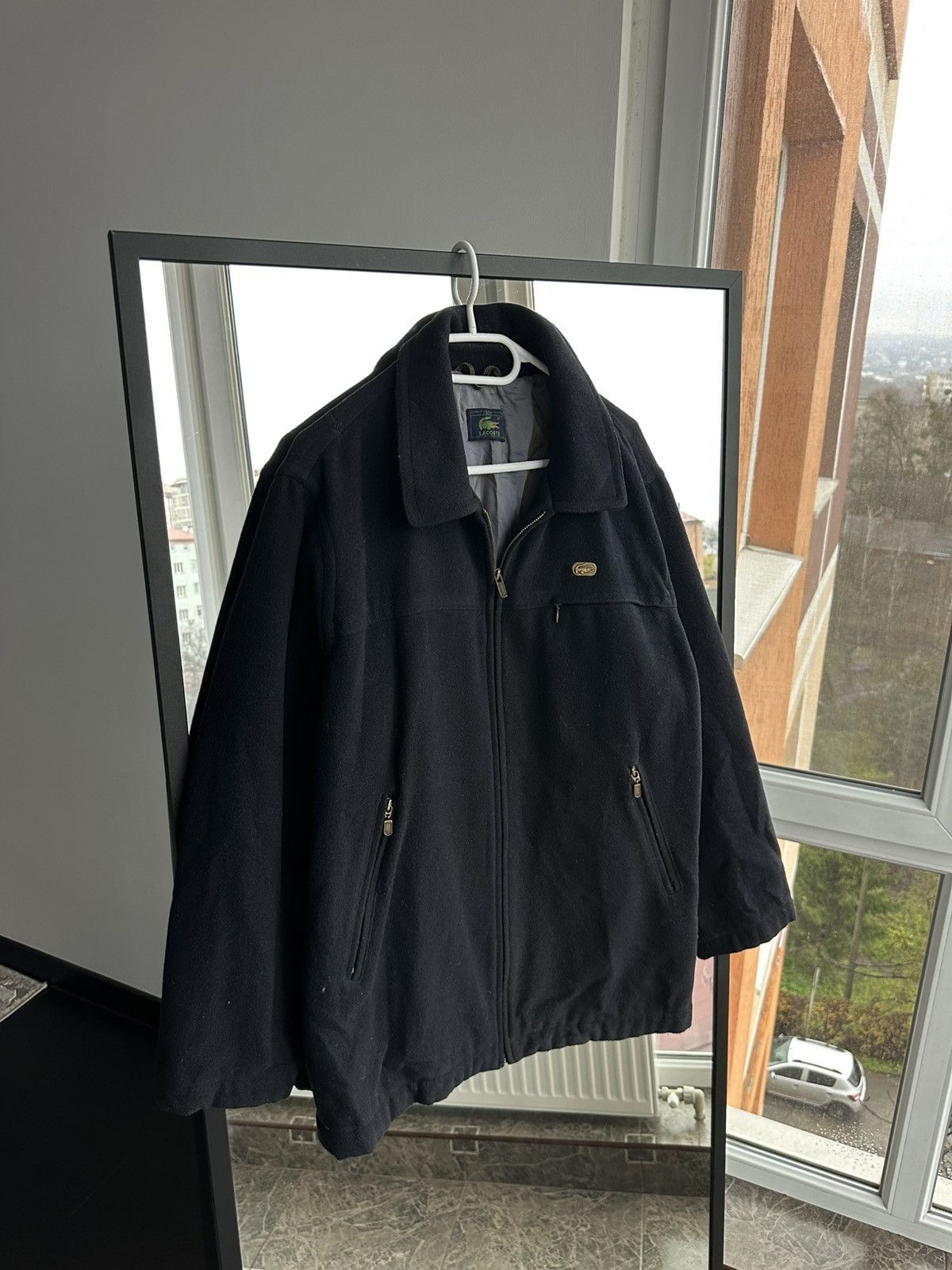 Lacoste Vintage Lacoste Wool Men’s Navy 90s Jacket Sz M-L Size US M / EU 48-50 / 2 - 1 Thumbnail