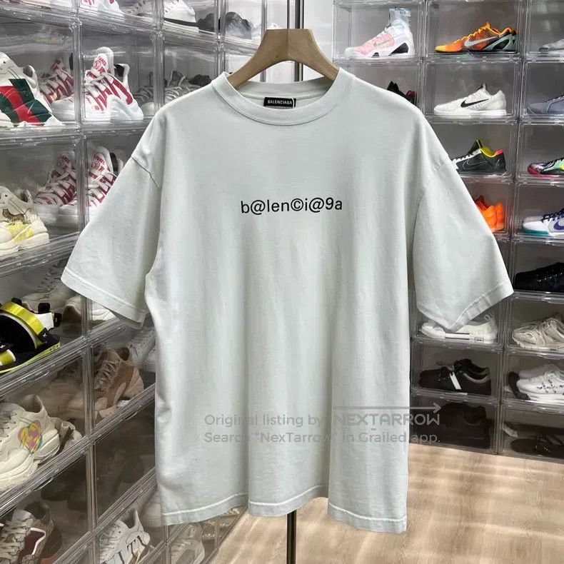 Balenciaga Balenciaga Email Logo Short Sleeve T-Shirt Size XS Size US XS / EU 42 / 0 - 1 Thumbnail