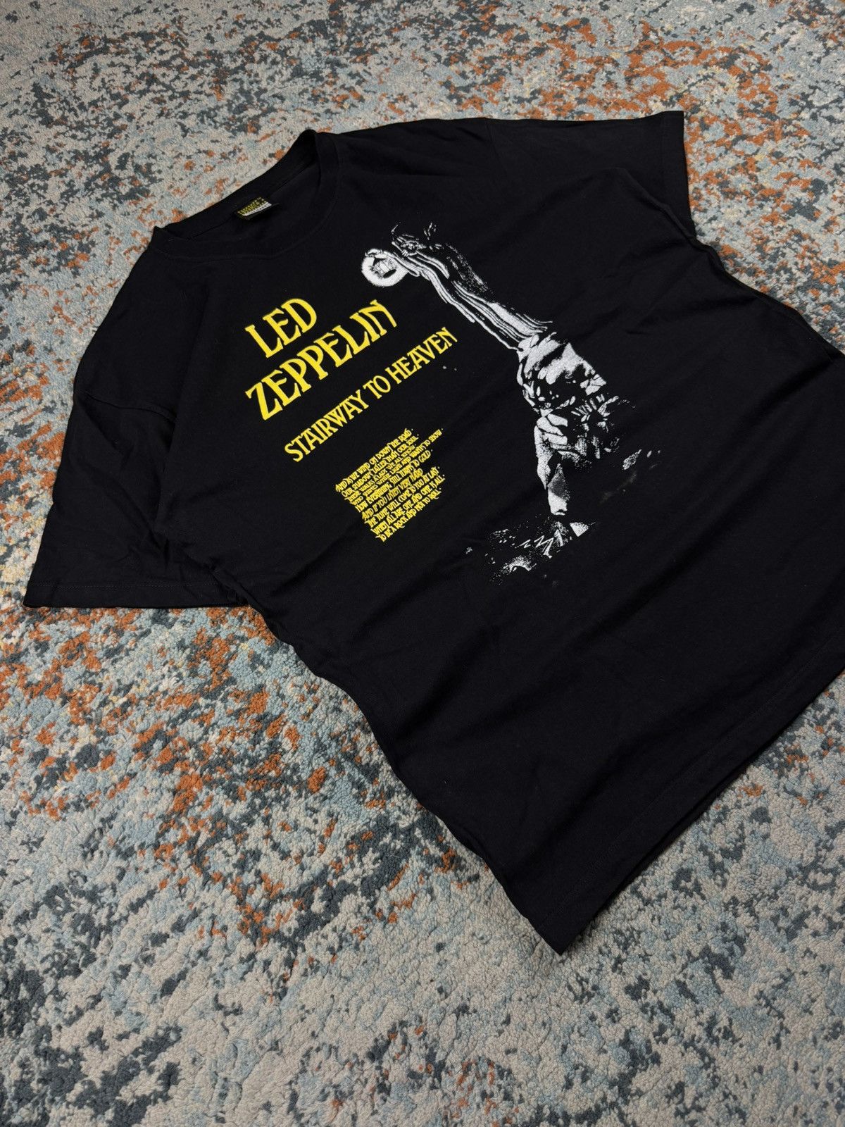 Led Zeppelin Vintage 90s Led Zeppelin stairway to heaven graphic band tee Size US L / EU 52-54 / 3 - 2 Thumbnail