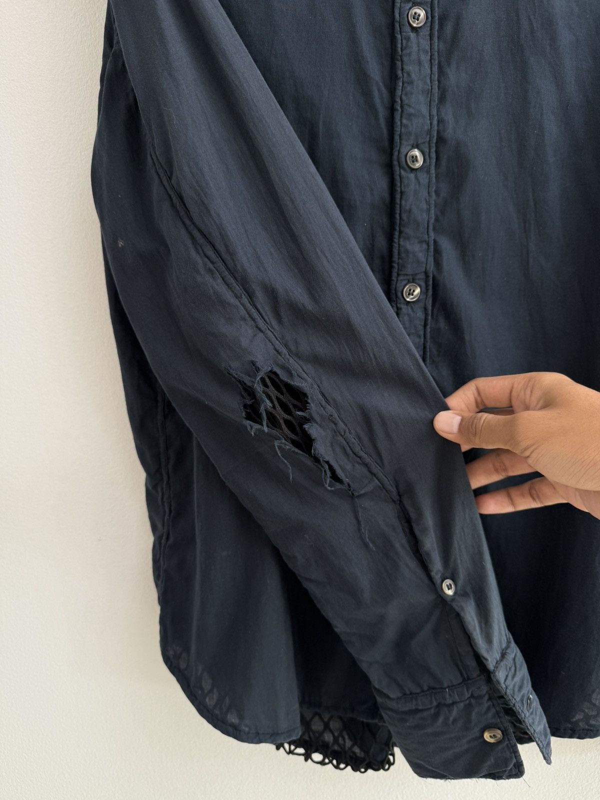 Carol Christian Poell “Sample” Carol Christian Poell Fall 03/04 “2Way Shirt” Size US L / EU 52-54 / 3 - 5 Thumbnail