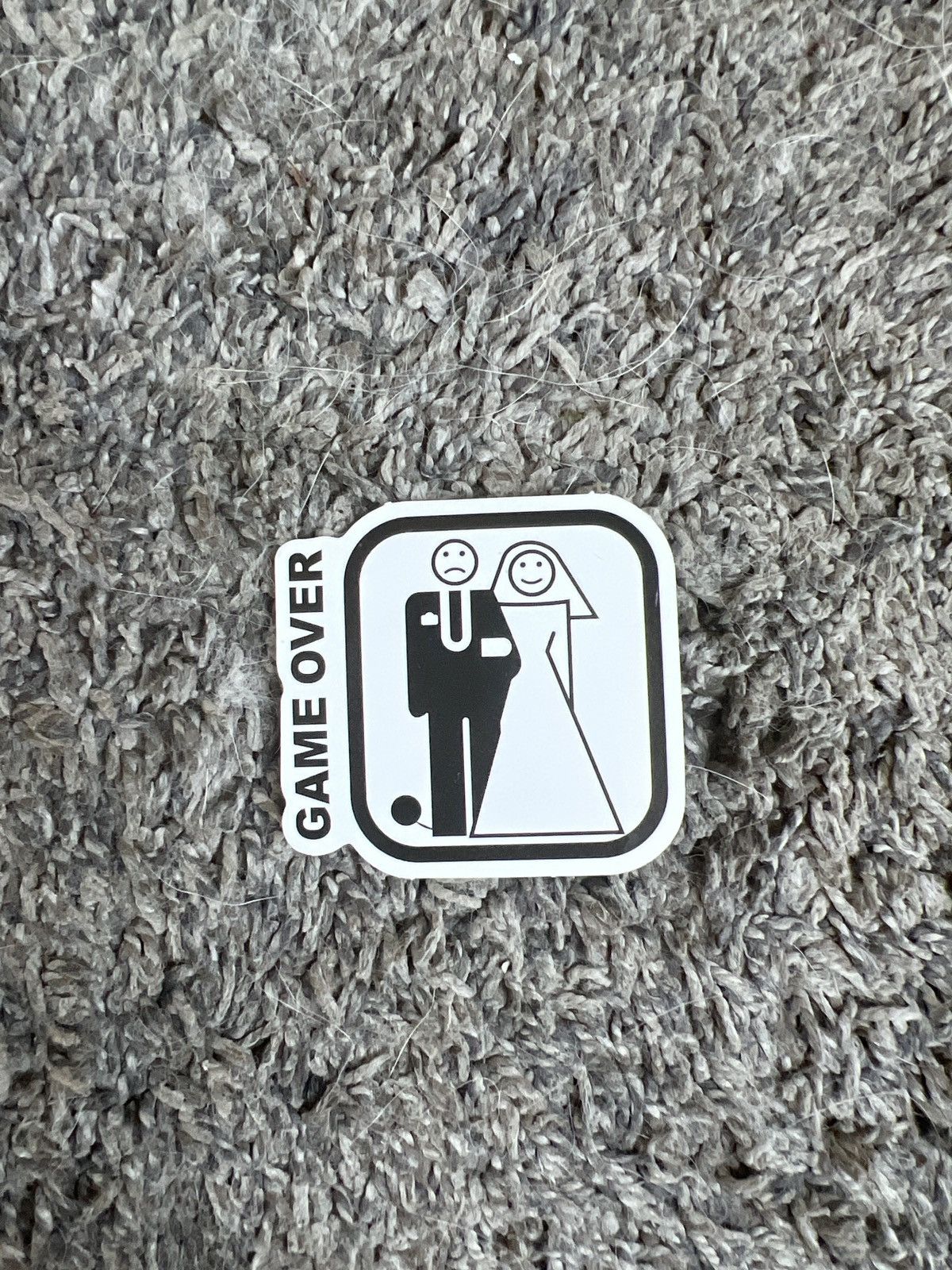 Hypebeast Game Over Sticker Size ONE SIZE - 1 Thumbnail