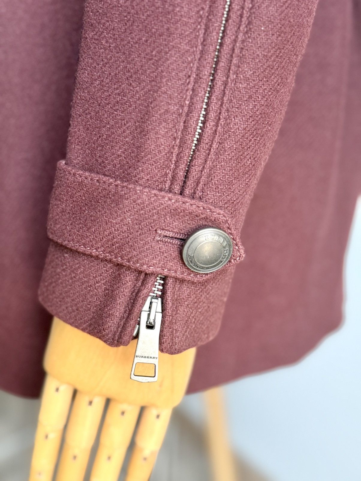 Burberry Burberry Wool Cashmere Military Coat Structured Button Size S / US 4 / IT 40 - 13 Thumbnail