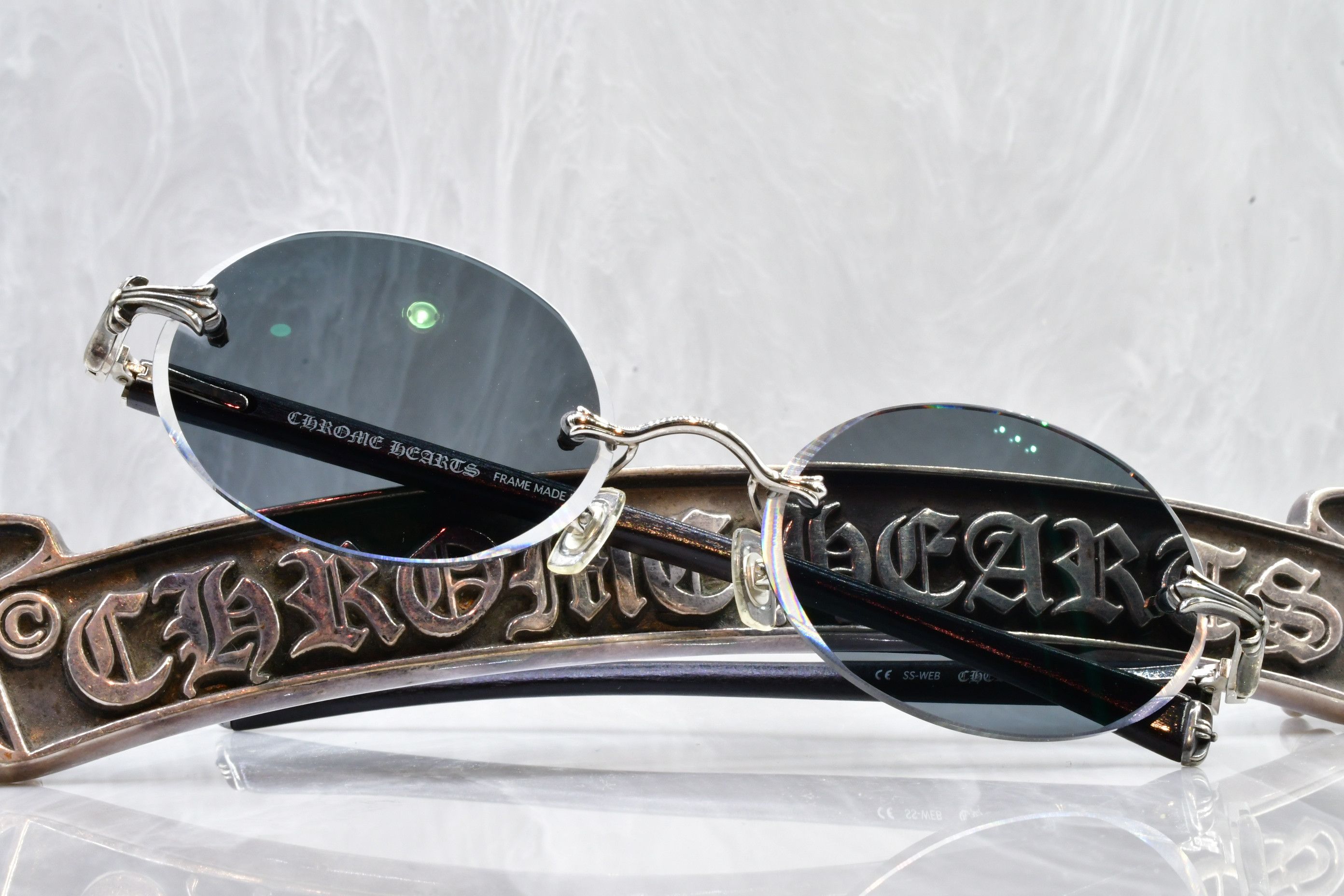 Chrome Hearts Chrome Hearts Cherry Rare Vintage sunglasses cartier wood Size ONE SIZE - 8 Thumbnail