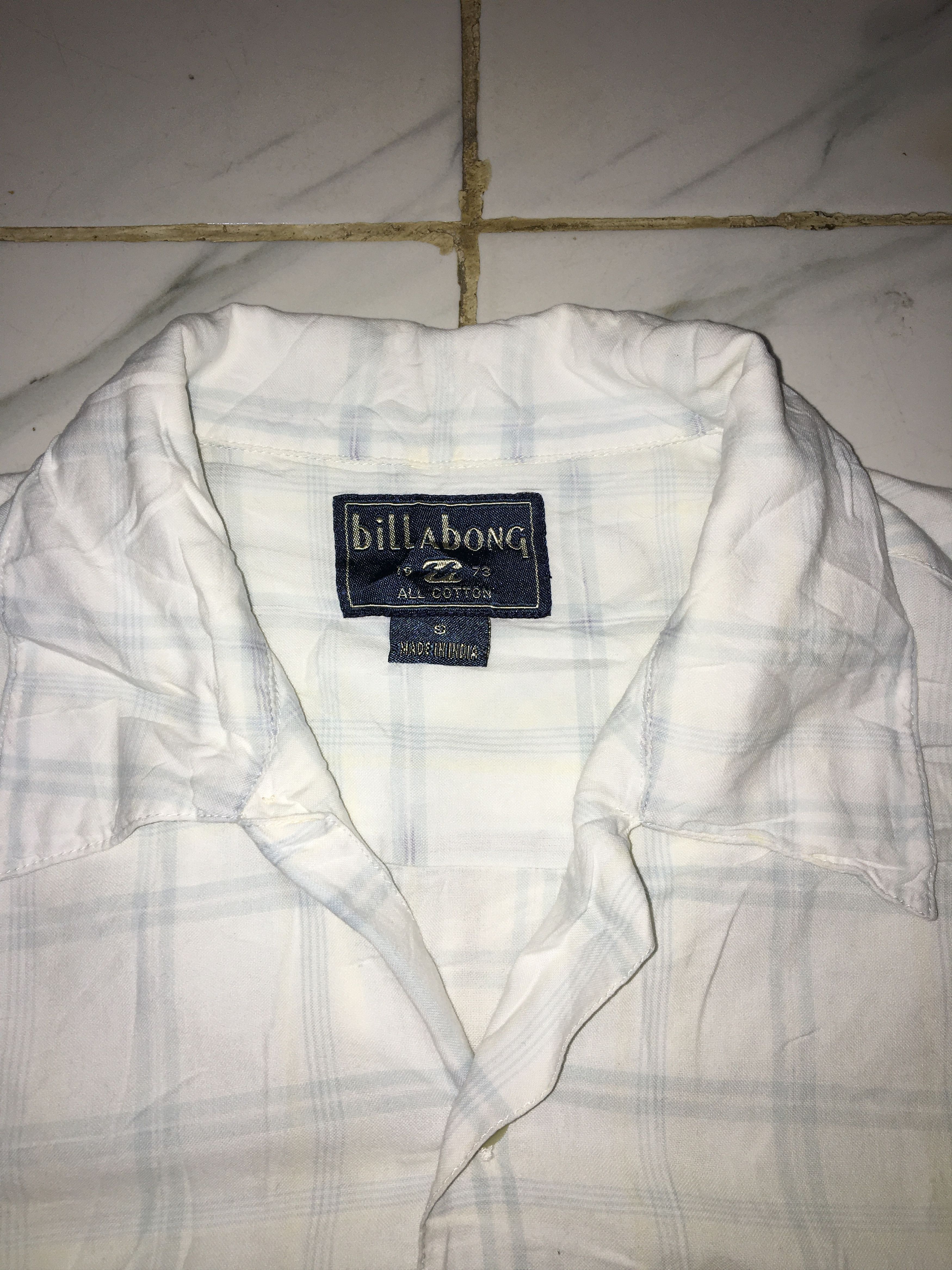 Billabong Bilabong Open Collar Double Pocket Button Ups Size US S / EU 44-46 / 1 - 3 Thumbnail