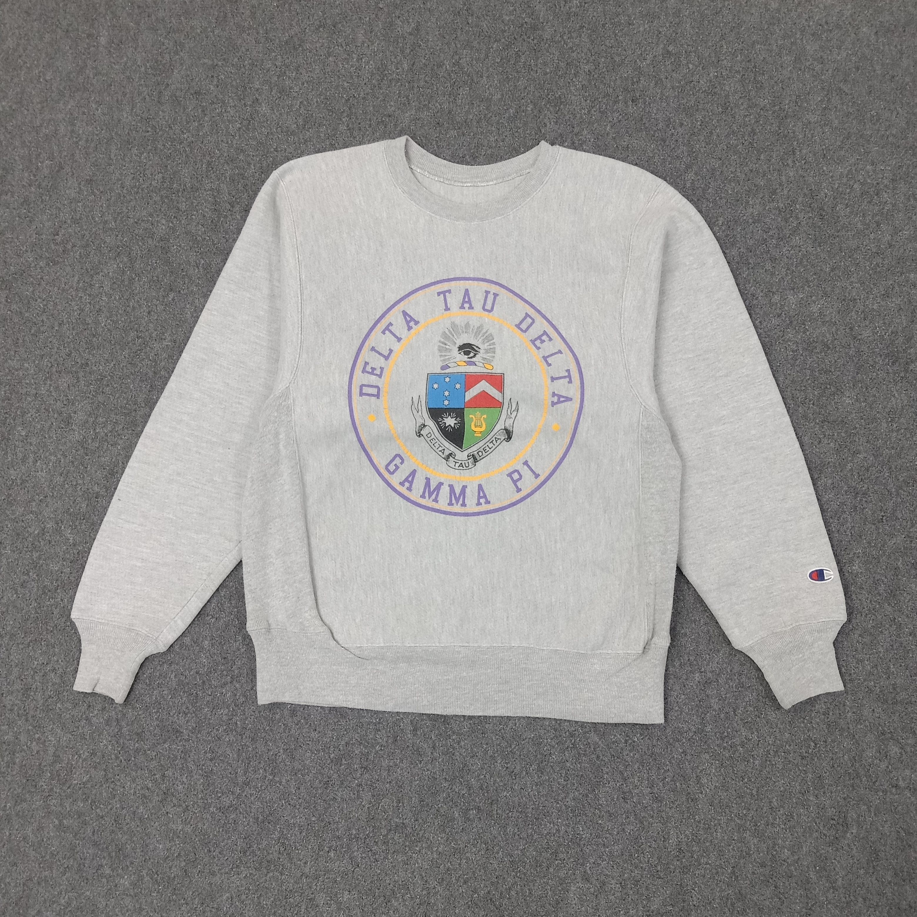 Champion Delta Tau Delta Gamma Pi College University Promo Sweatshirt Size US M / EU 48-50 / 2 - 1 Thumbnail