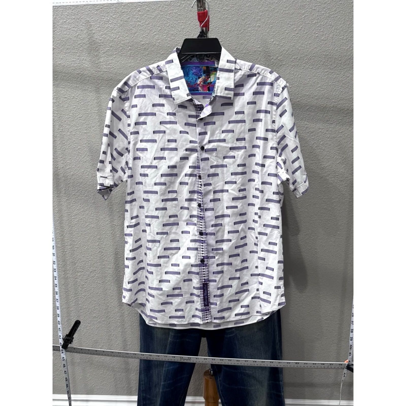 Robert Graham Robert Graham WILD Image XL Short Sleeve Button Up Shirt Mens Multicolor Size US XL / EU 56 / 4 - 2 Thumbnail
